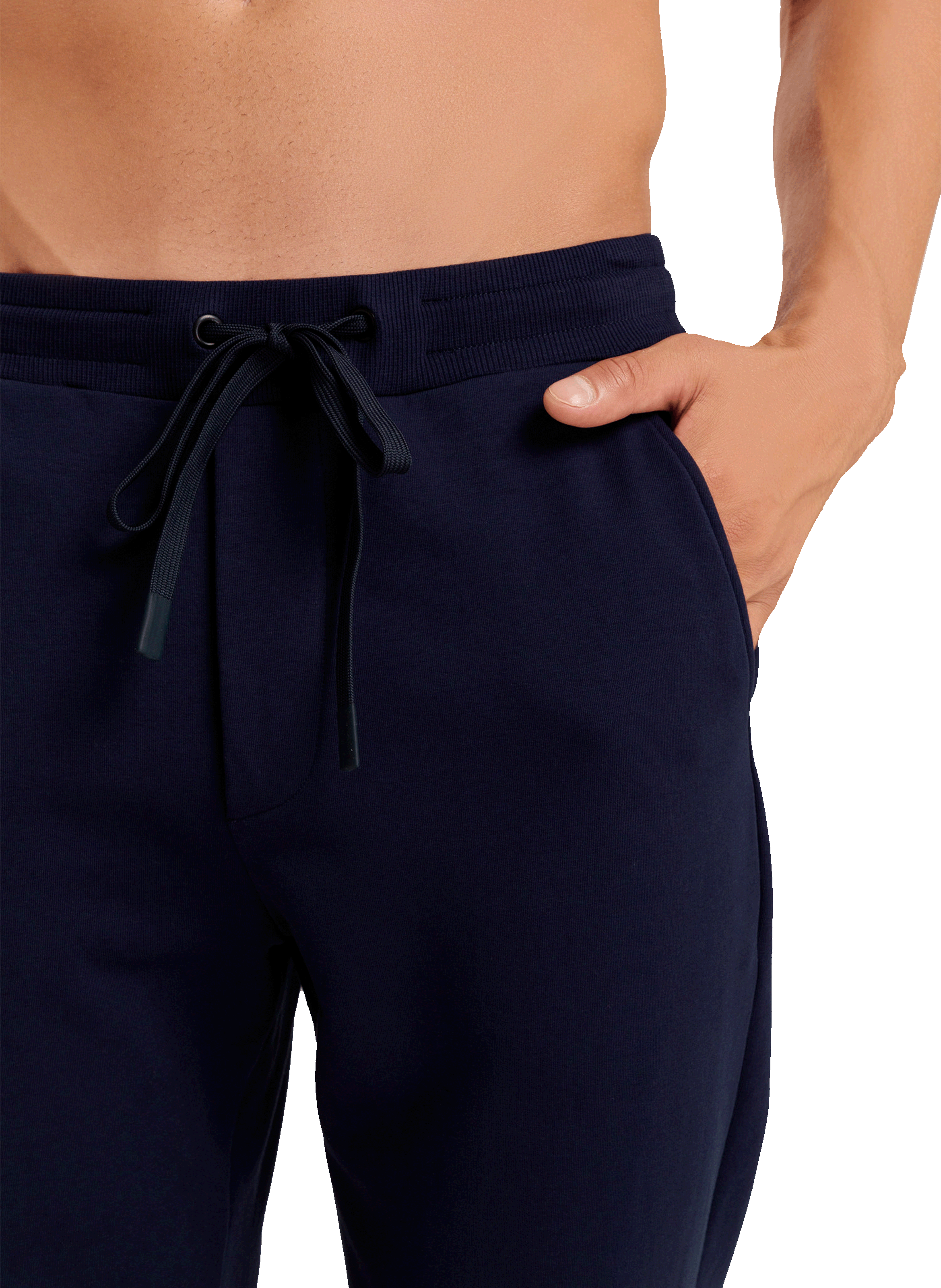 Cotton pyjama bottoms HANRO Blue