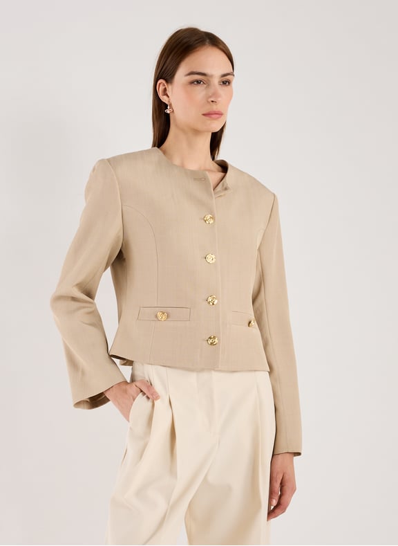 Veste courte Frida Marron by BY MALENE BIRGER BY MALENE BIRGER Veste courte Frida Marron