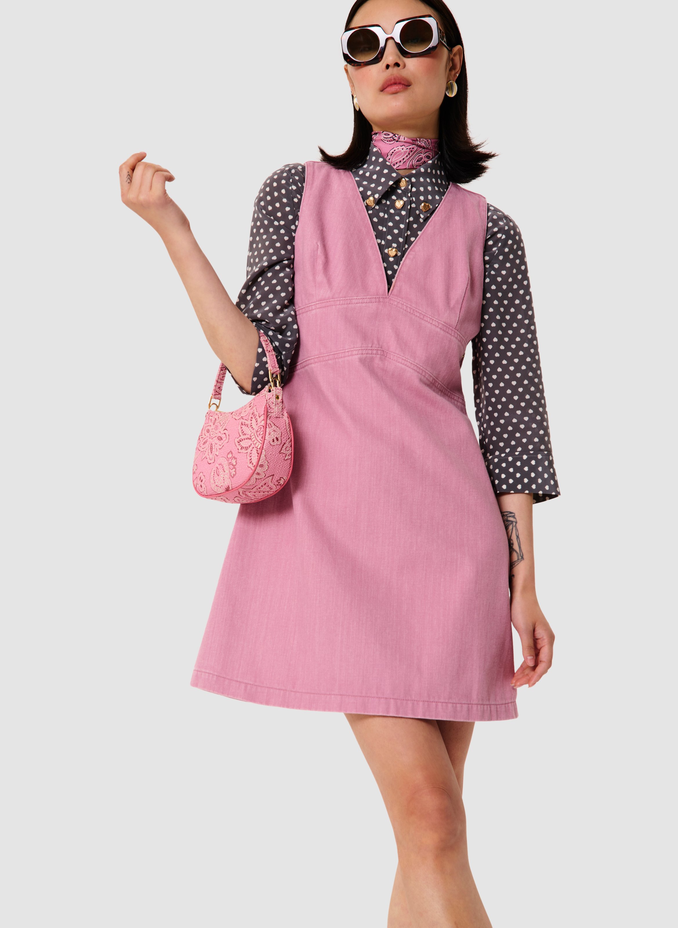 Robe ricky TARA JARMON Rose