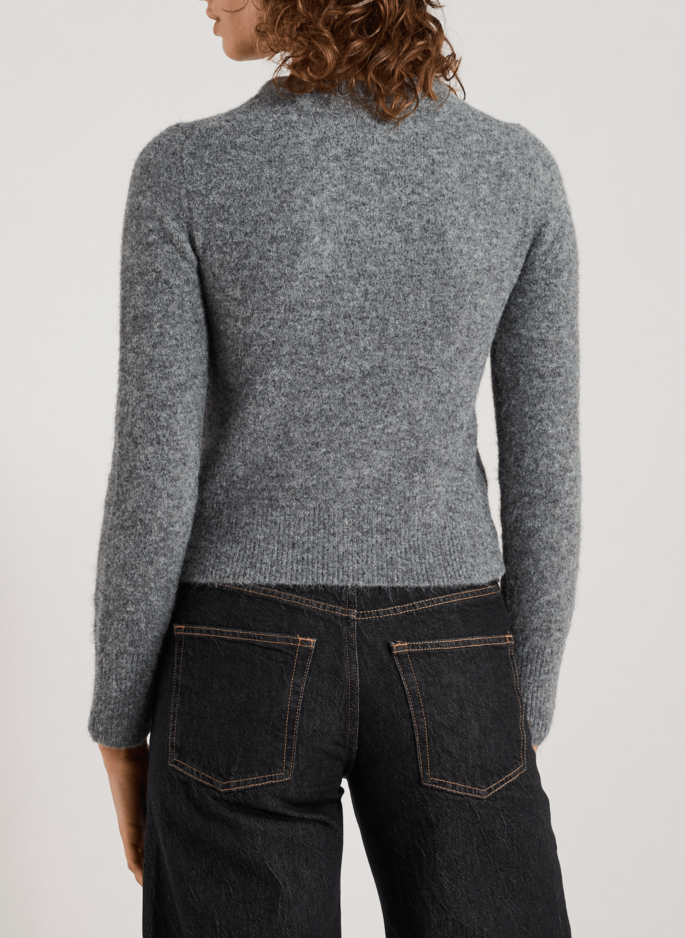 Cardigan uni TOPSHOP Gris