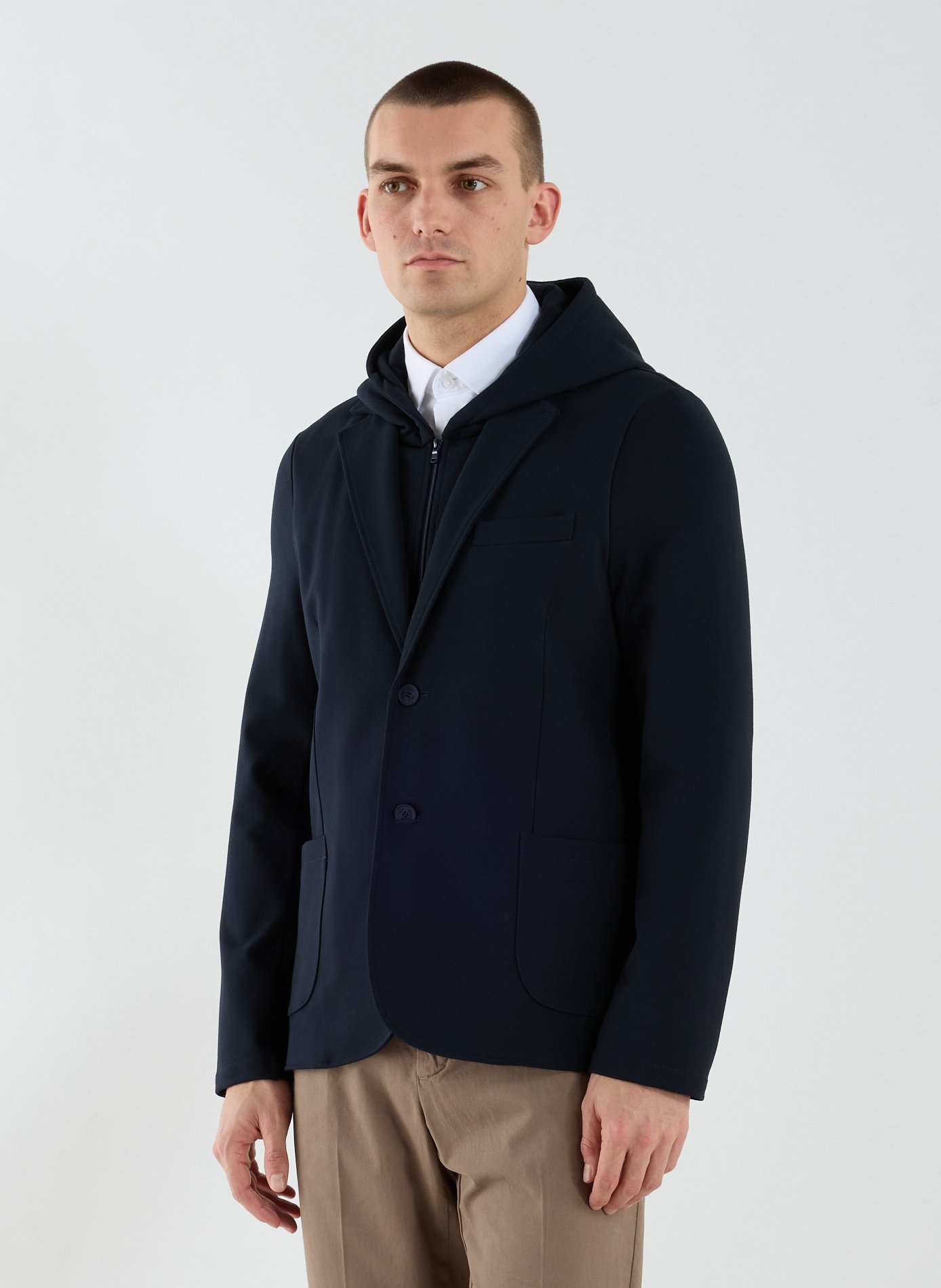 1789 CALA Veste ajustée col tailleur Bleu