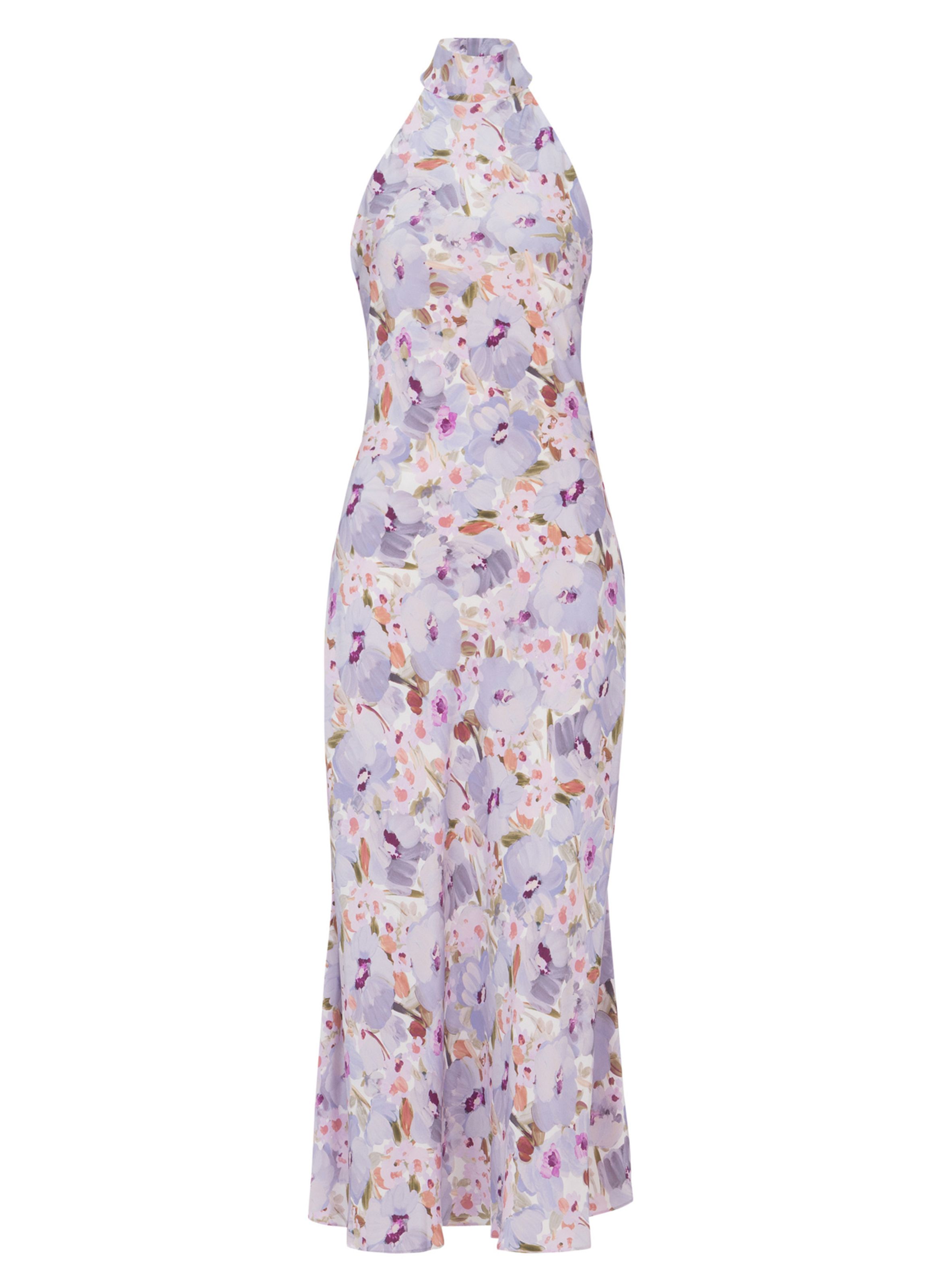 Robe à imprimé poppi flower BALMAIN Multicolore
