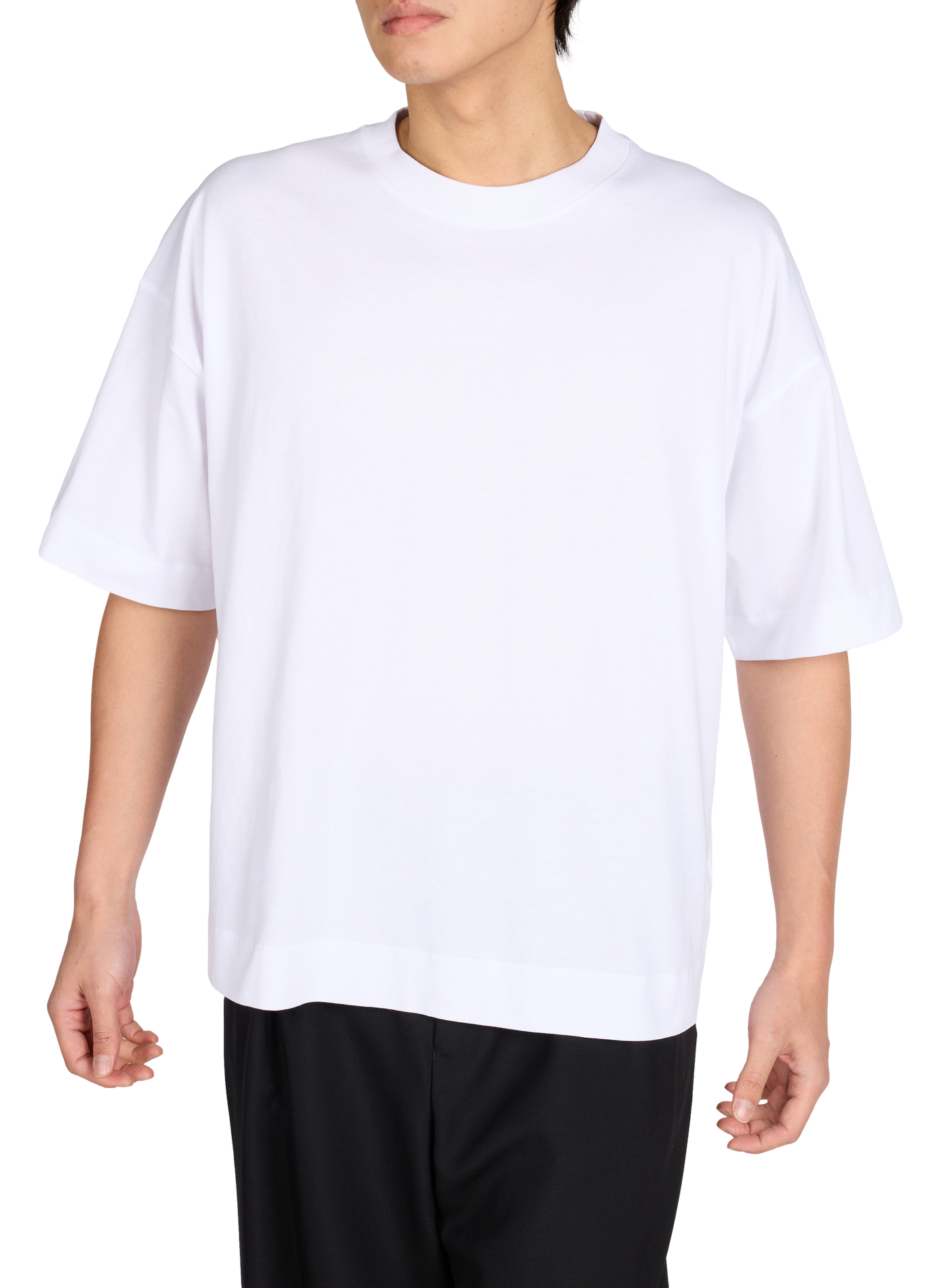 Classic Cotton T-Shirt DRIES VAN NOTEN White