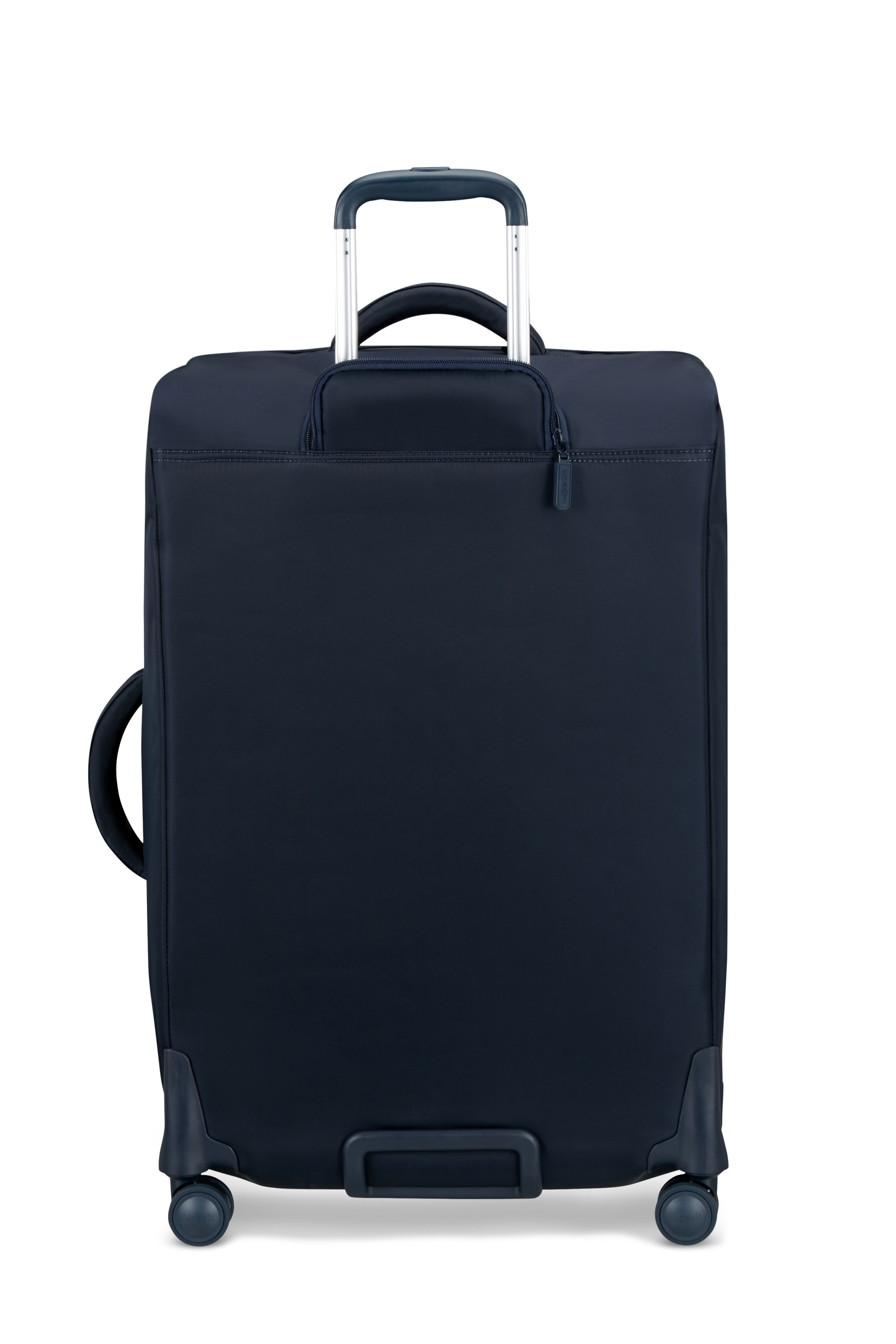 Plume valise 4 roues taille l Bleu