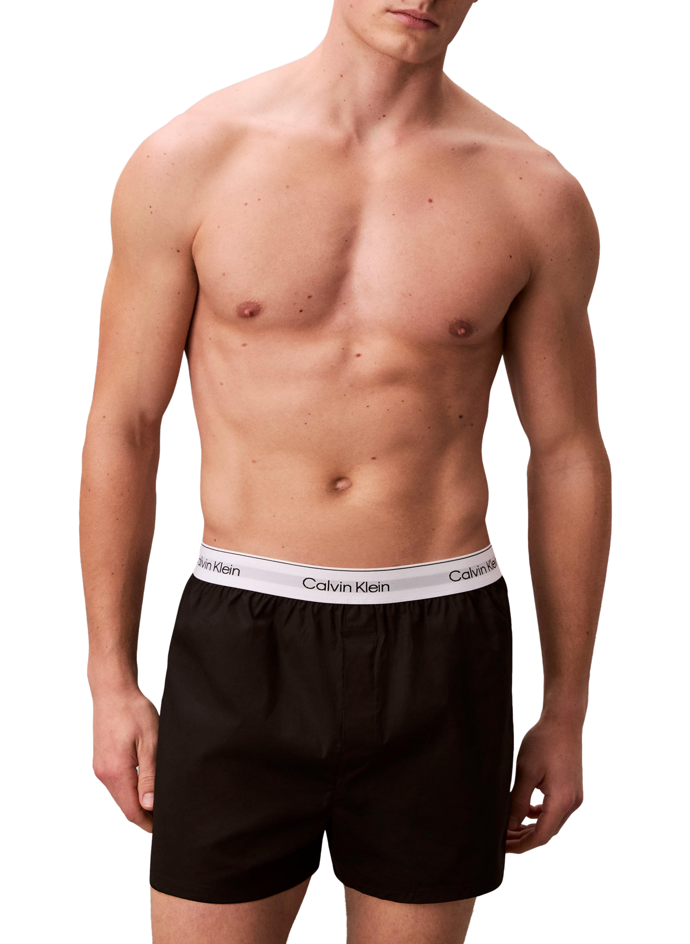Lot de 3 caleçons en coton mélangé CALVIN KLEIN Noir