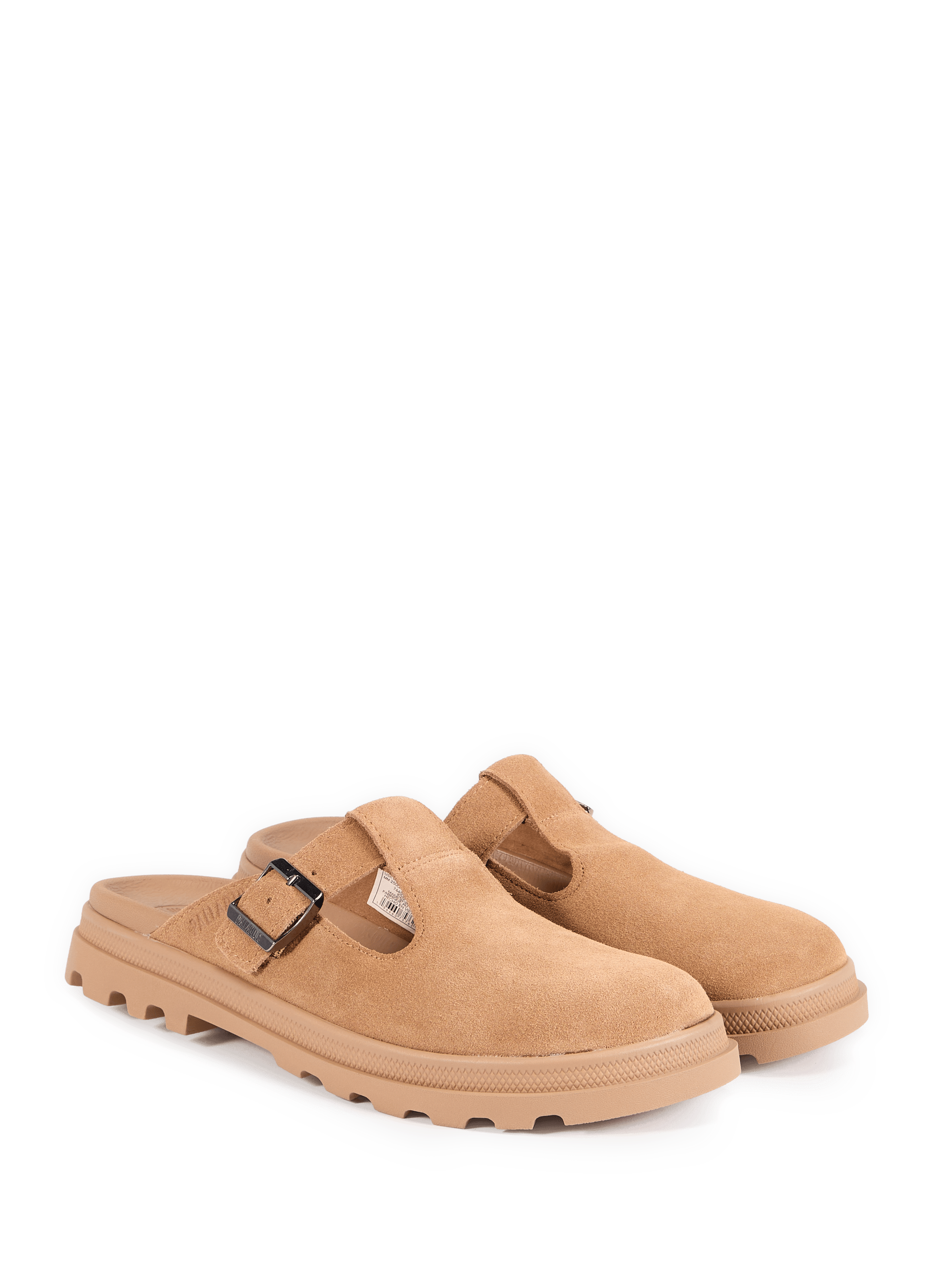 Flat mules Dunelite Pyla PYLA in suede PALLADIUM Brown