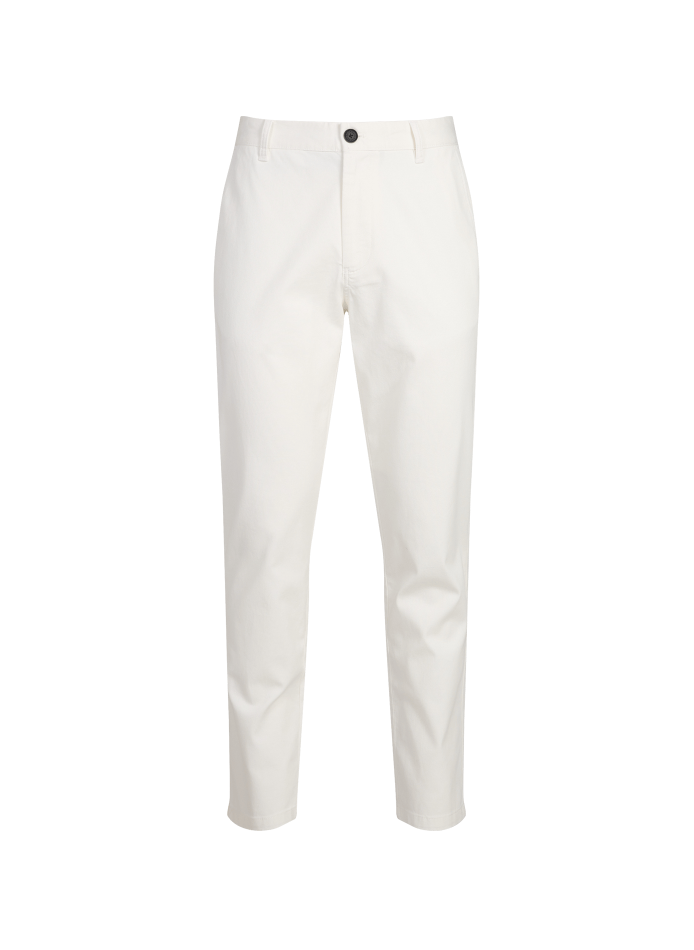 Regular pants in mixed ribbed cotton ARMANI EXCHANGE White