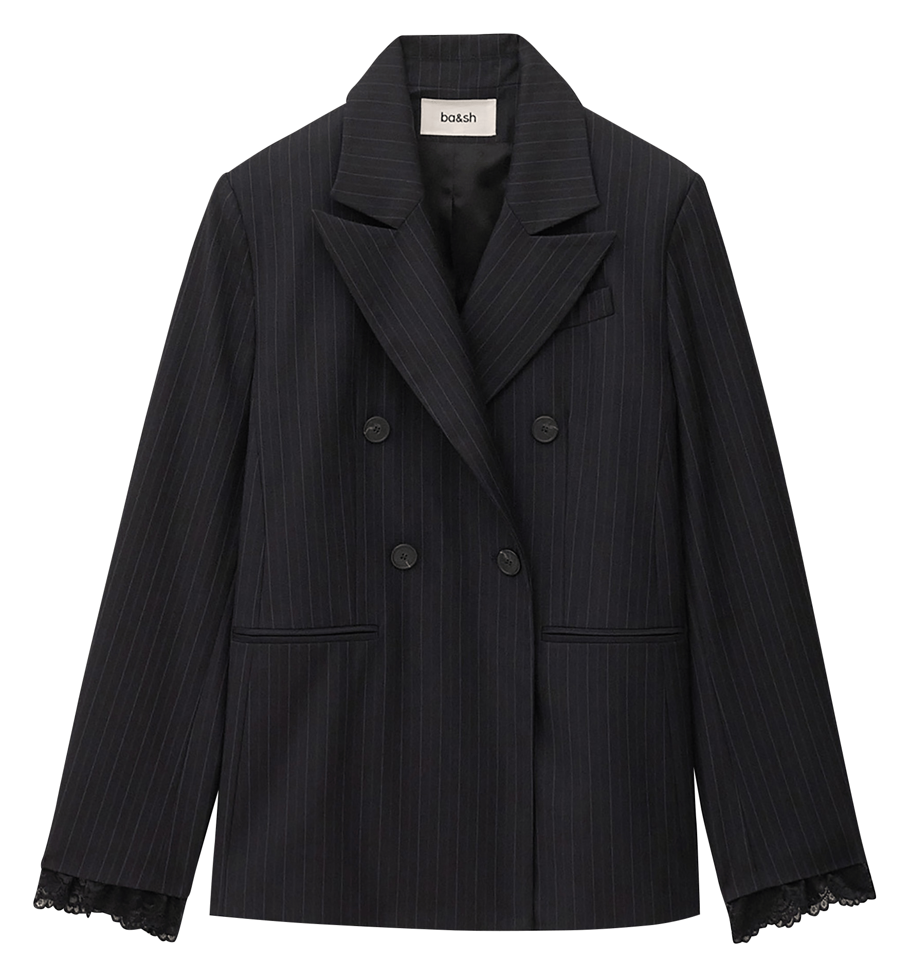 Veste col tailleur coline BA&SH Bleu