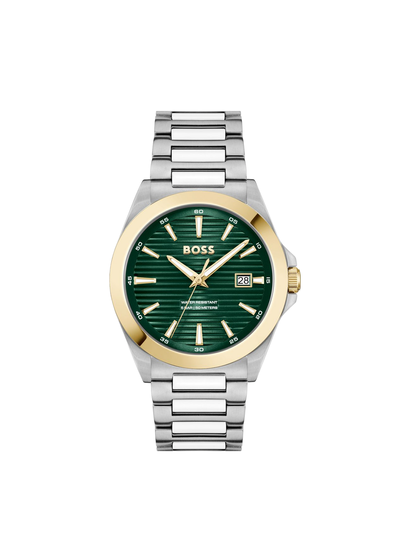 Montre quartz Strike en acier inoxydable BOSS MONTRES Vert