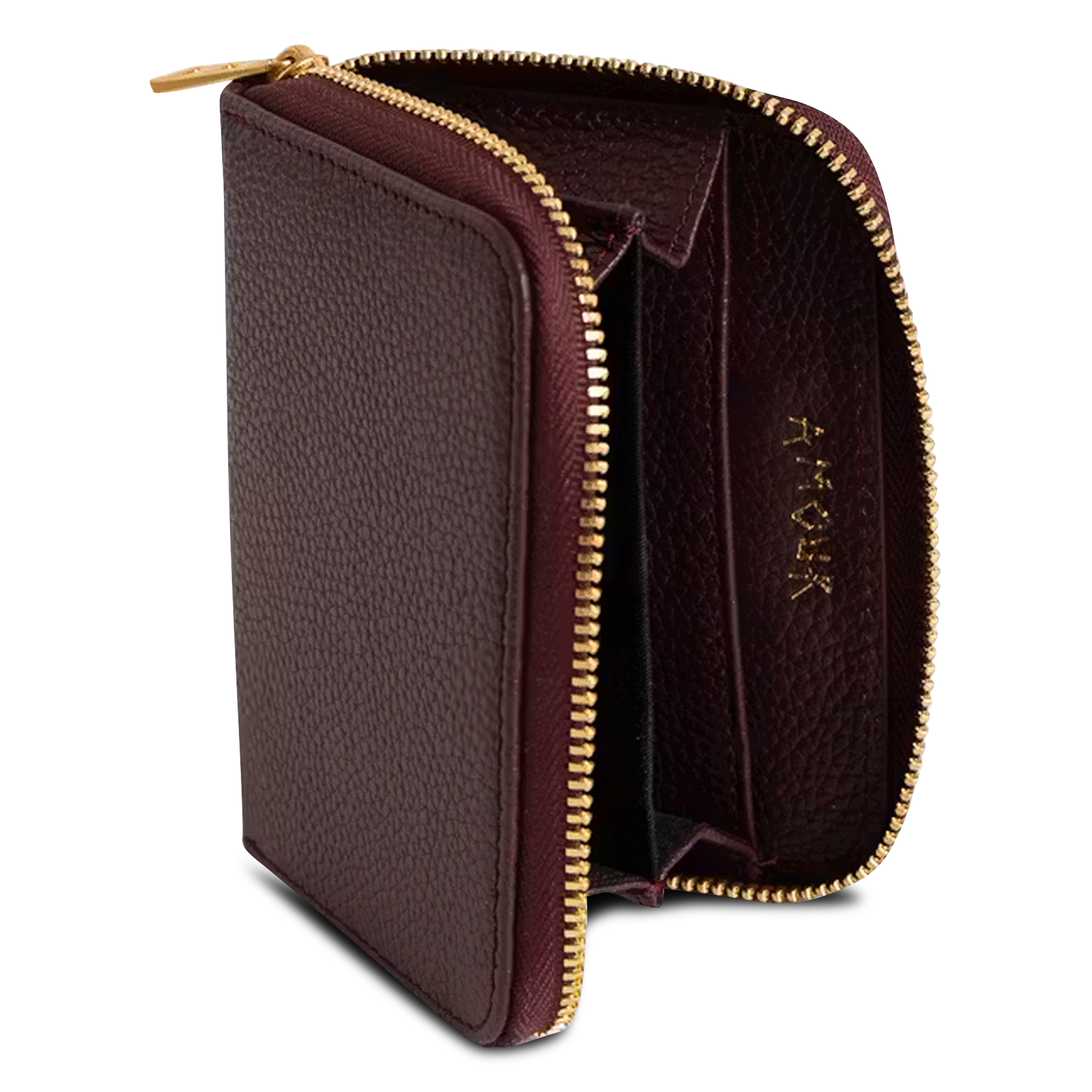 Portefeuille en cuir mini zv | Violet ZADIG&VOLTAIRE Femme