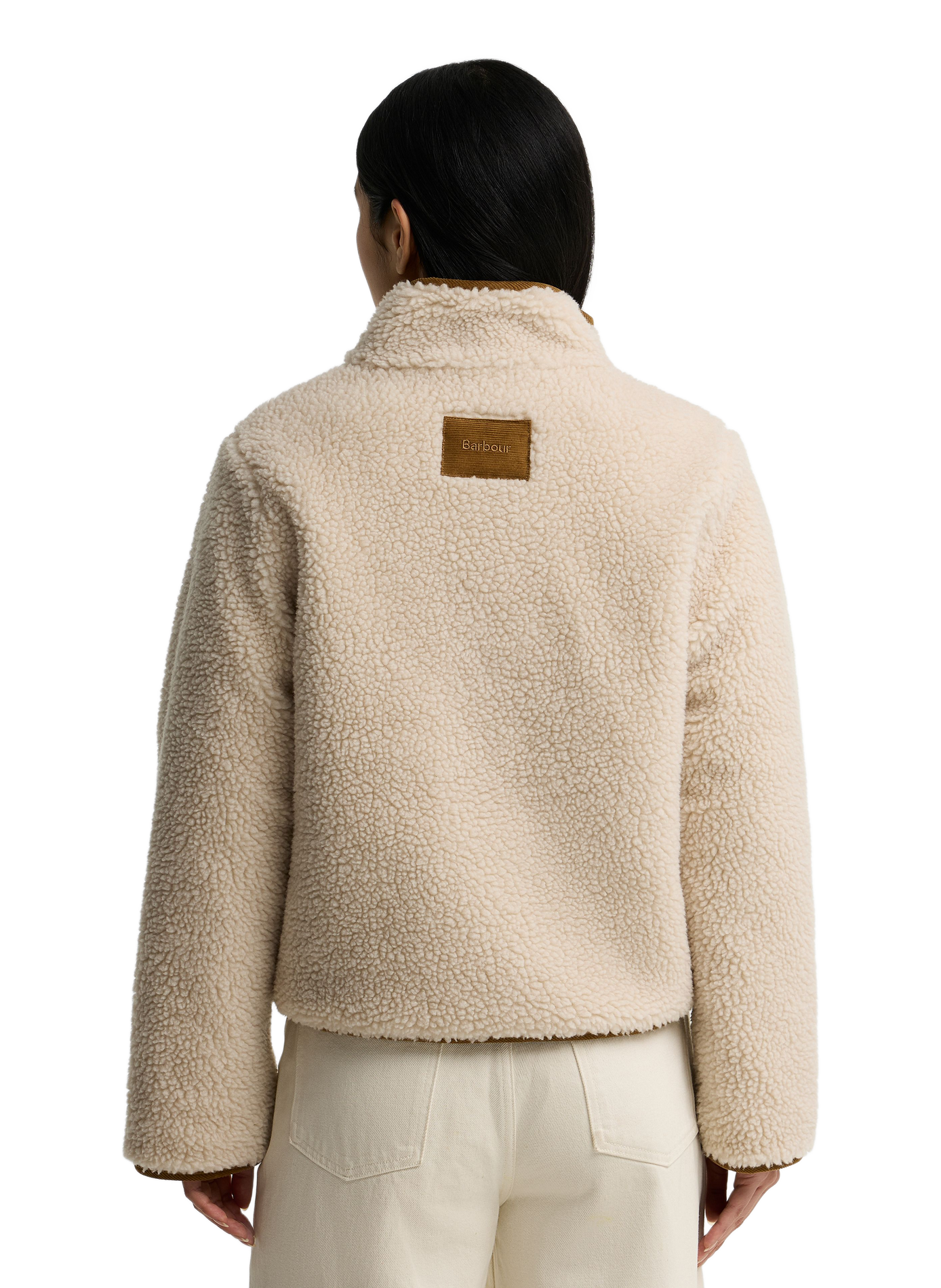 Veste polaire col montant BARBOUR Beige