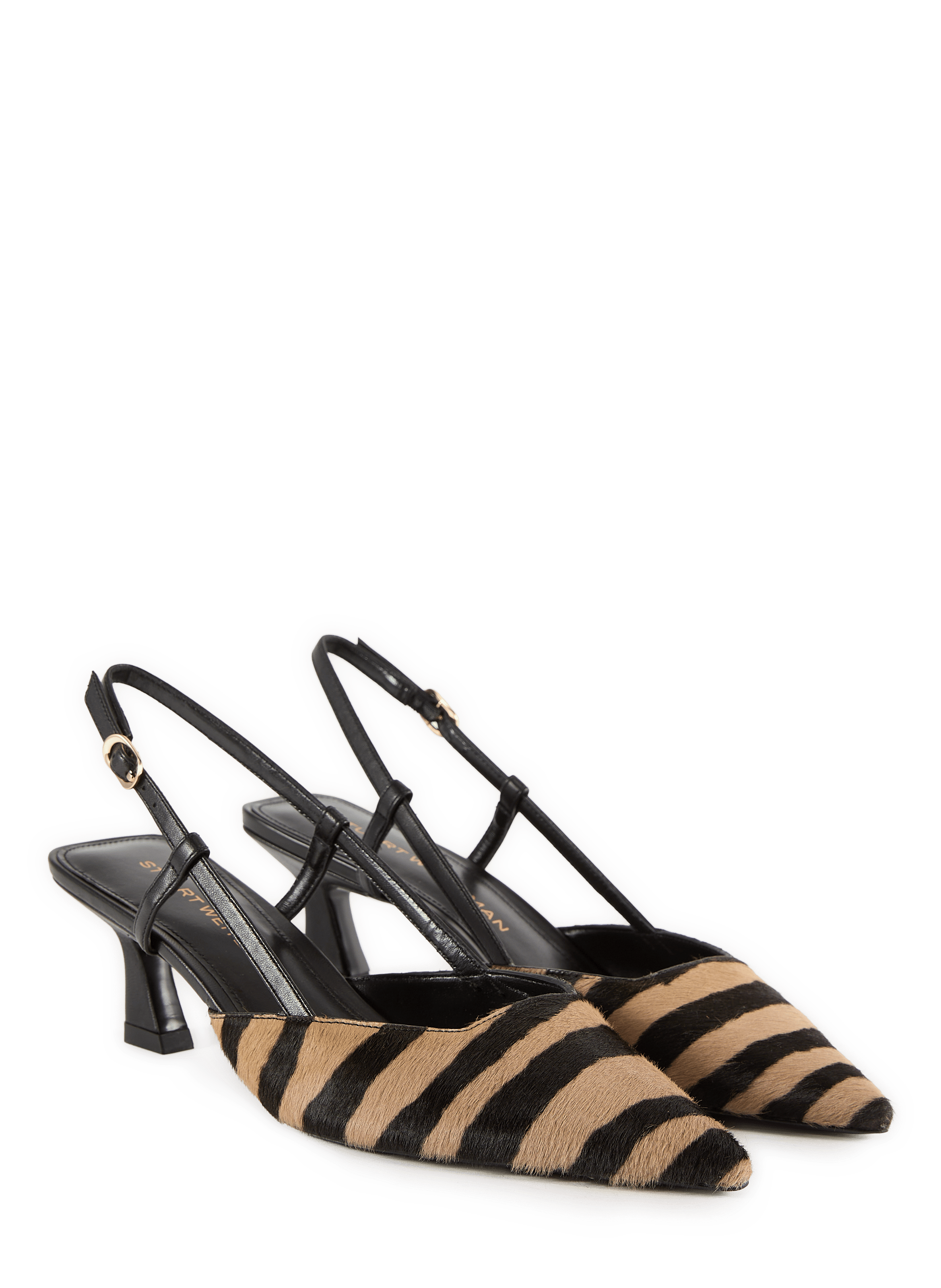 Sling-back Vinnie 50 en cuir  STUART WEITZMAN Multicolore