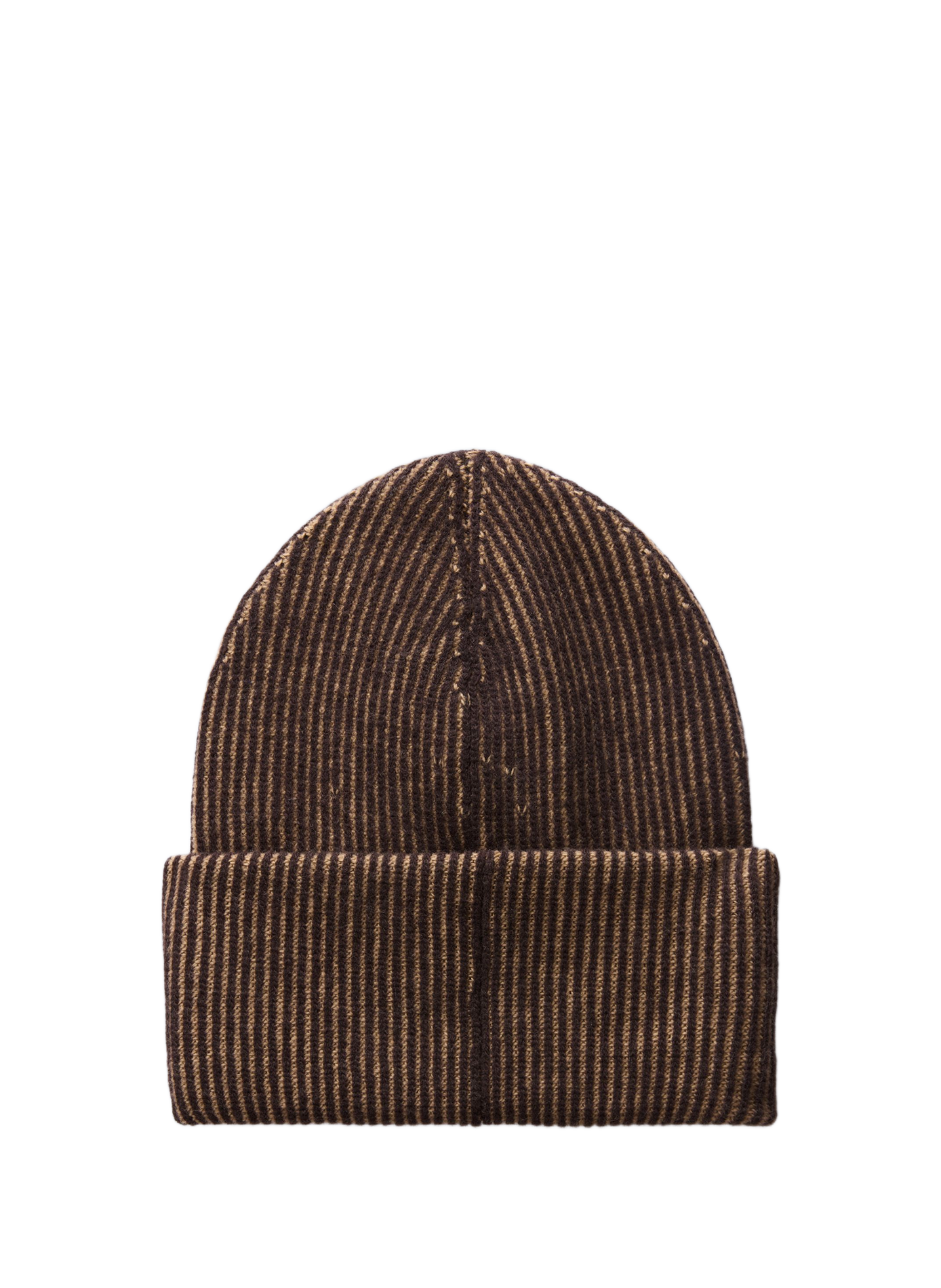 Bonnet à revers en laine NAPAPIJRI Marron