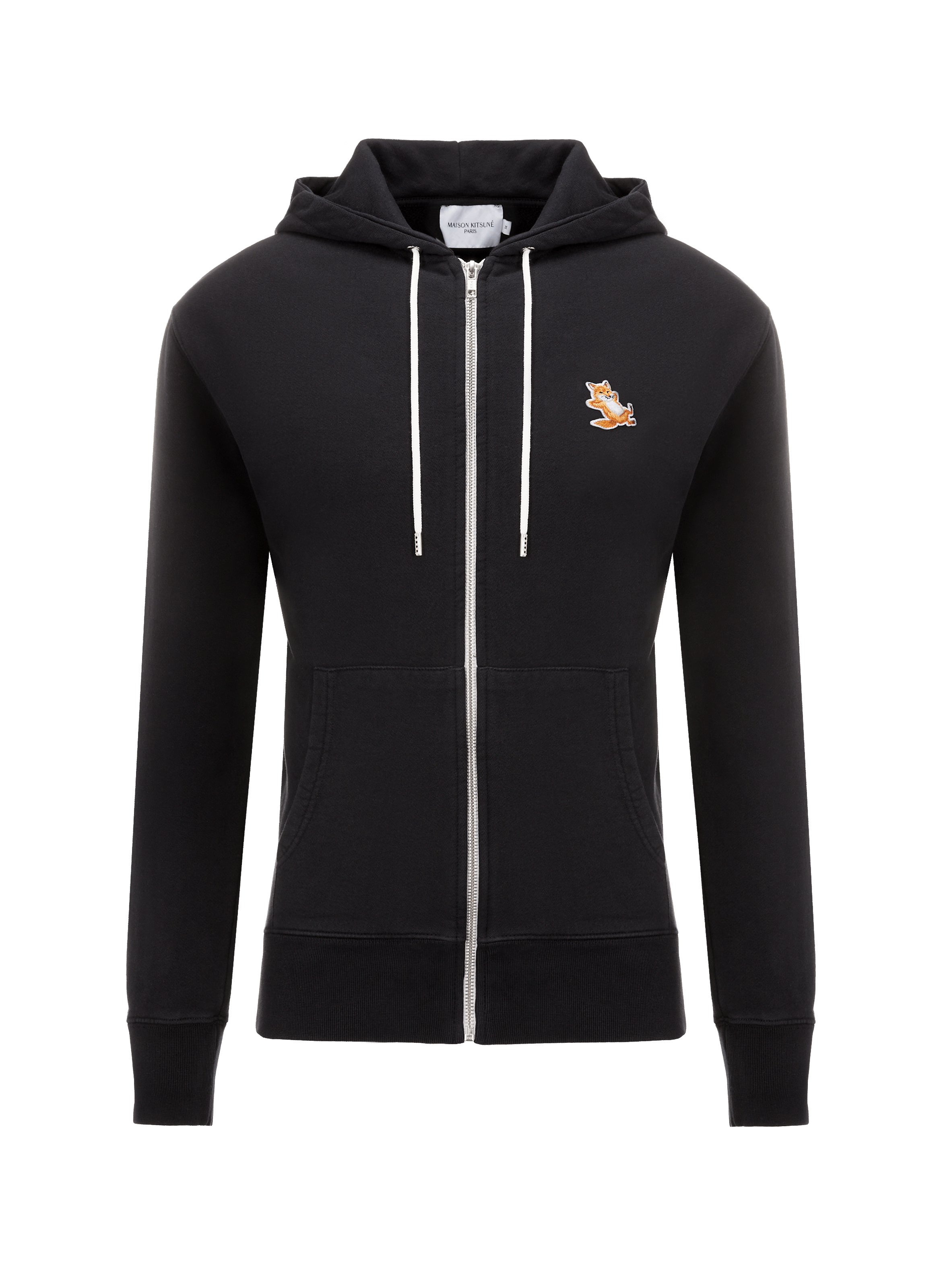 Hoodie zippé Chillax Fox en coton