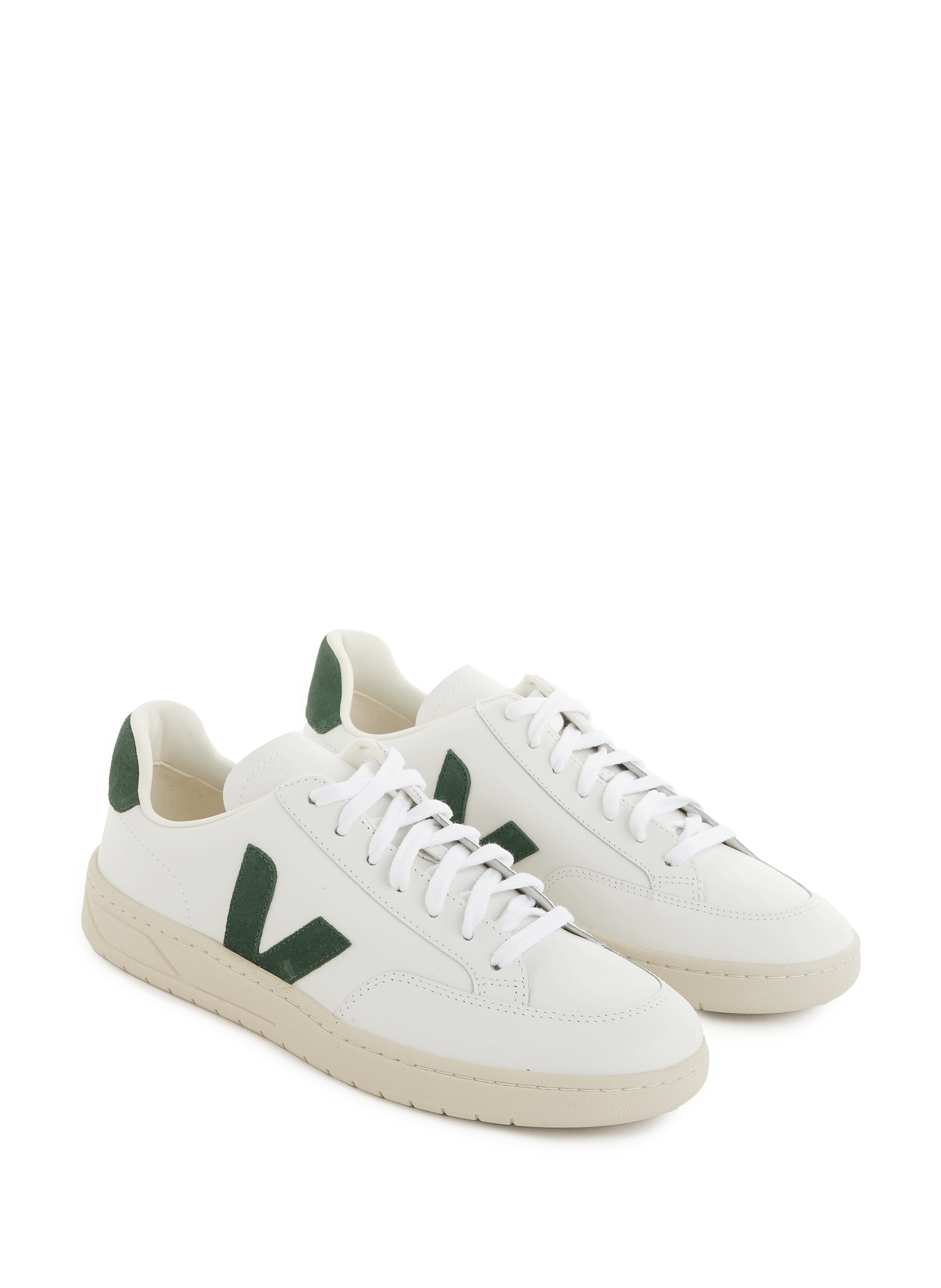 Baskets V-12 en cuir