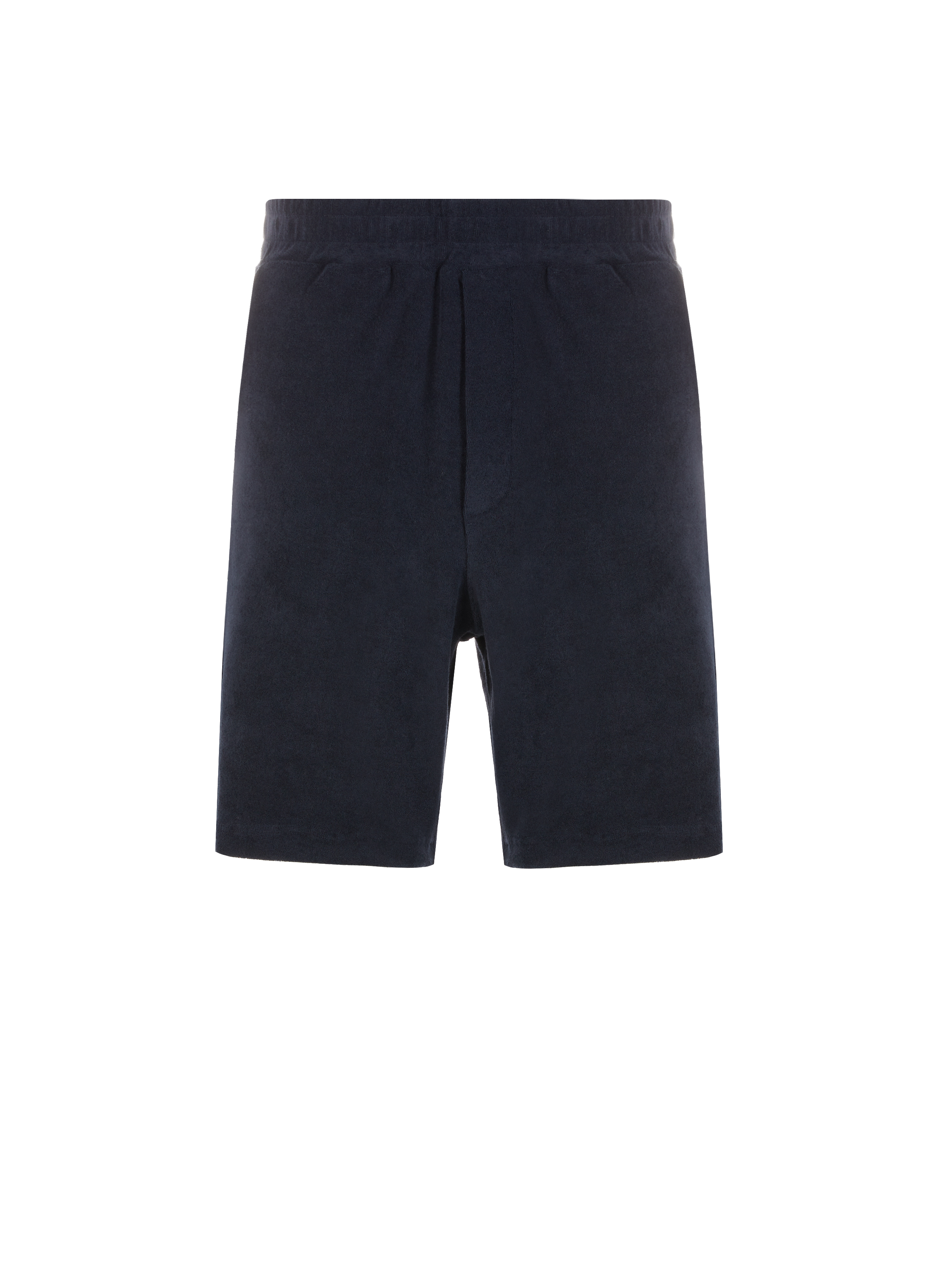 Textured cotton shorts  EDITIONS 102 Blue