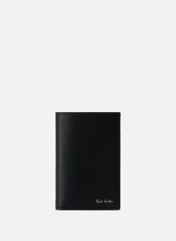 Porte-cartes en cuir Noir by PAUL SMITH PAUL SMITH Porte-cartes en cuir Noir