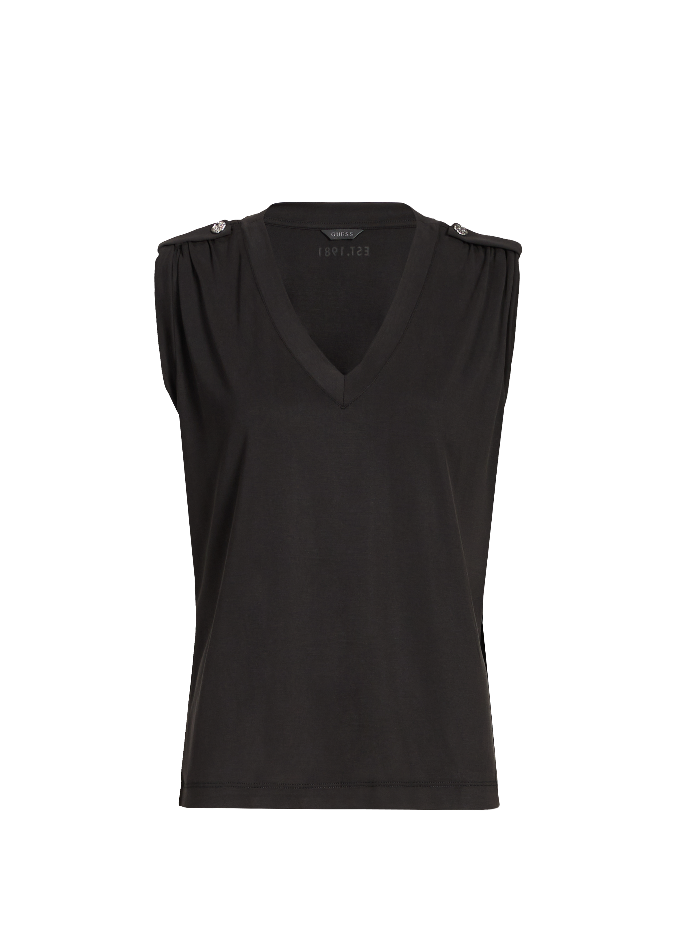 Top fluide GUESS Noir