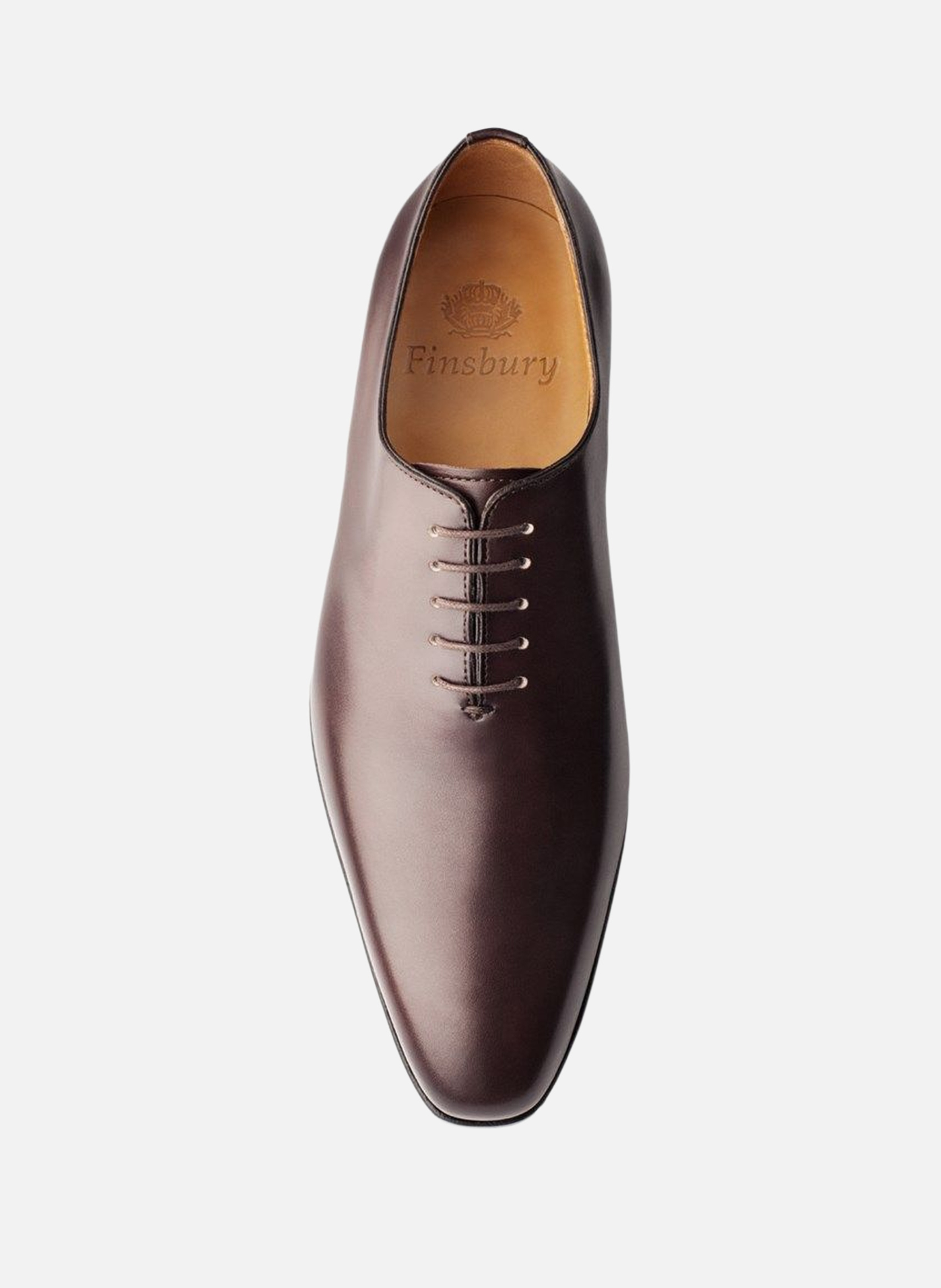 Richelieu cuir broadway FINSBURY Marron