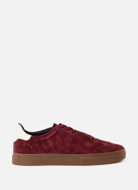 Round-toe leather sneakers Red by VAGABOND SHOEMAKERS VAGABOND SHOEMAKERS Round-toe leather sneakers Red