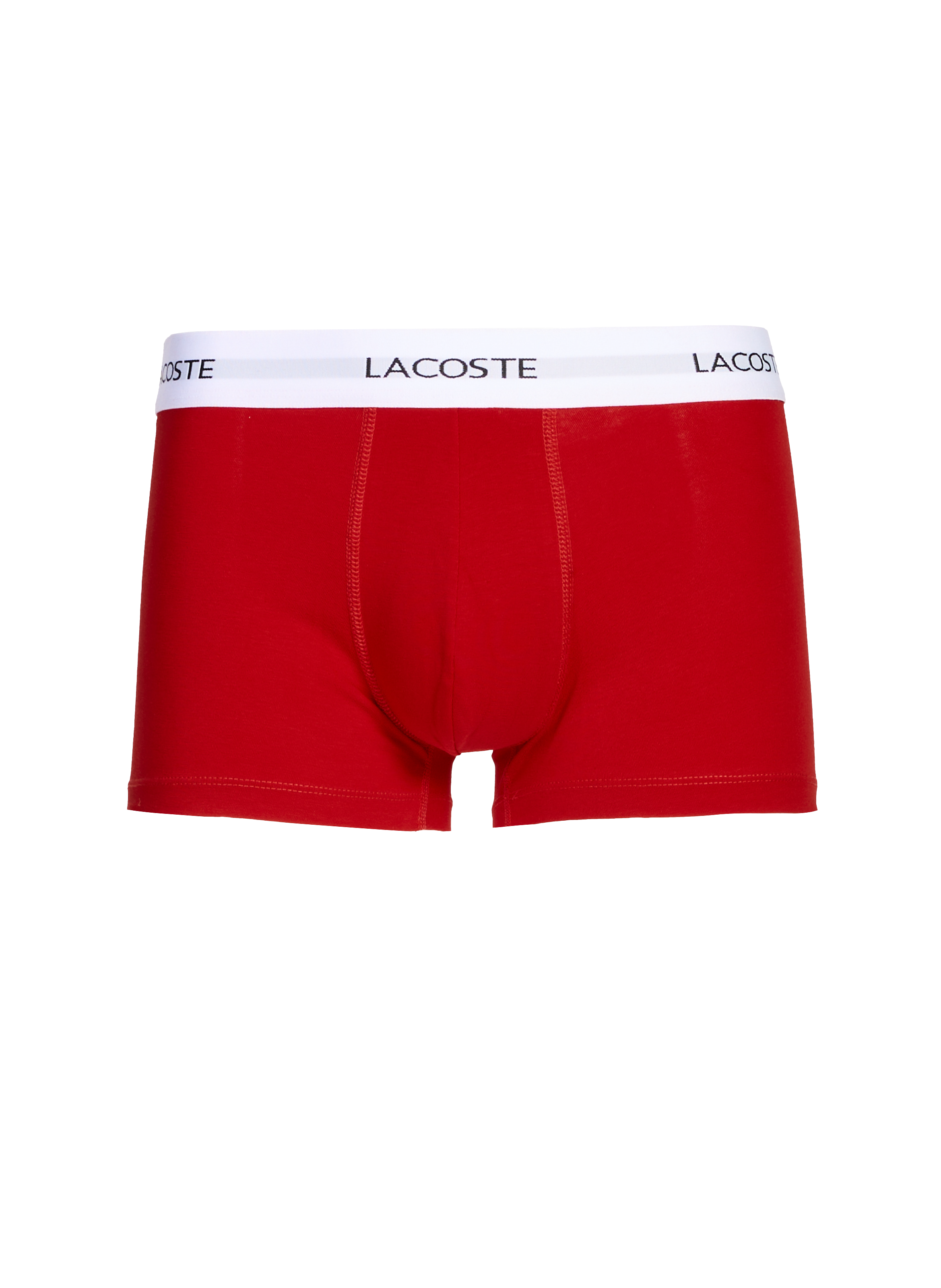 Lot de trois boxers en coton mélangé LACOSTE Multicolore