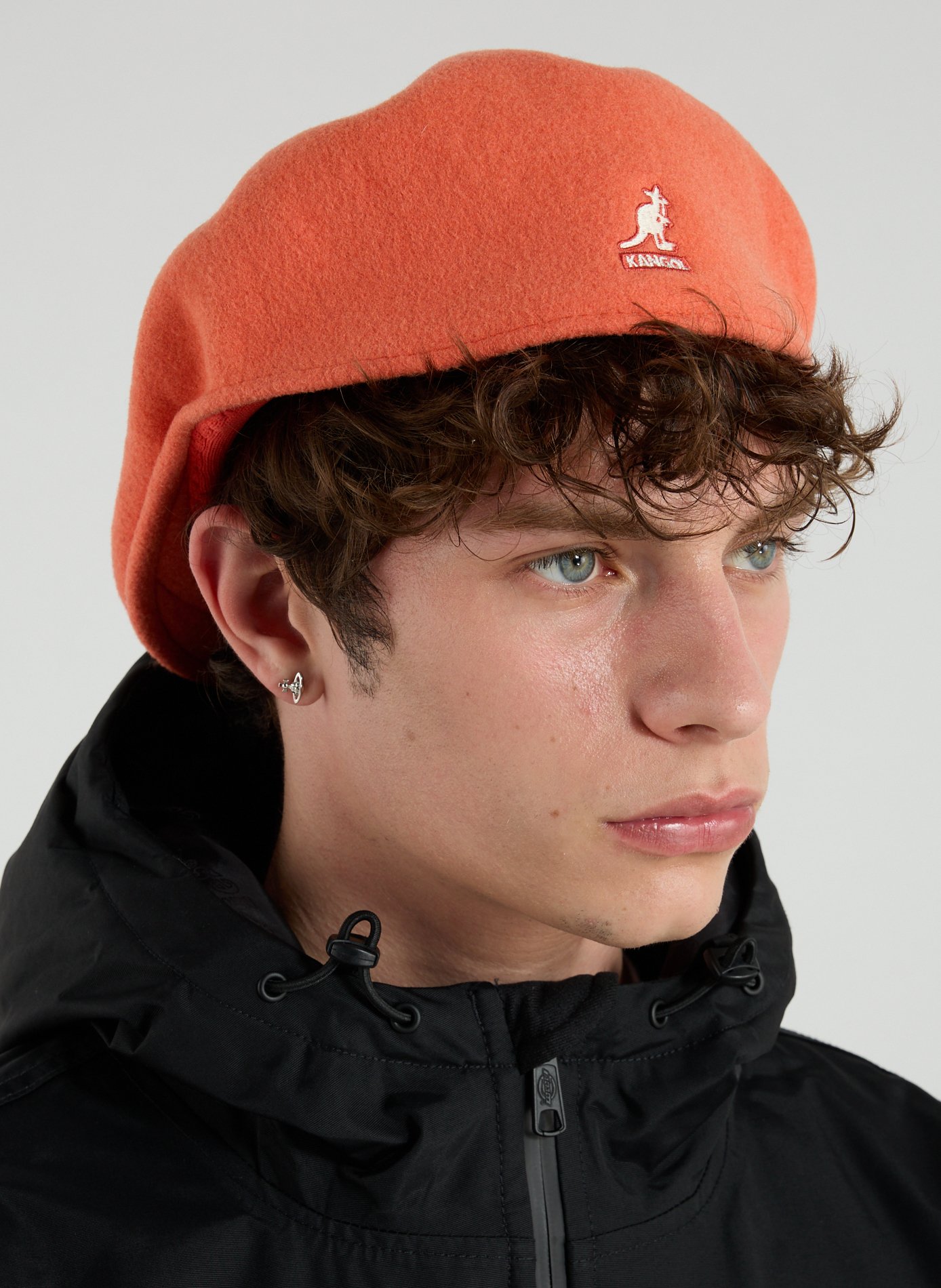 KANGOL Béret en laine  Orange