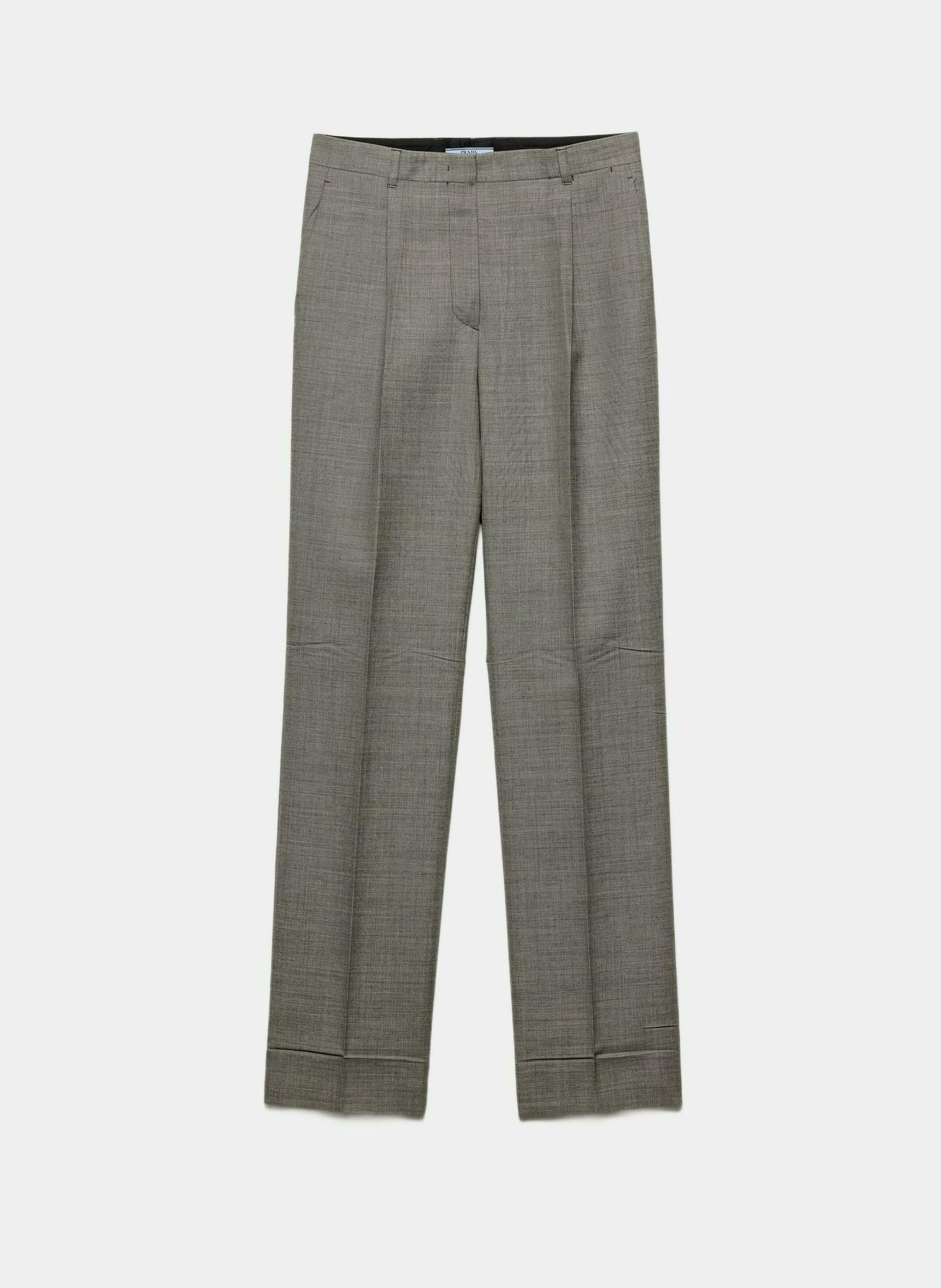 Pantalon en grisaille PRADA Gris
