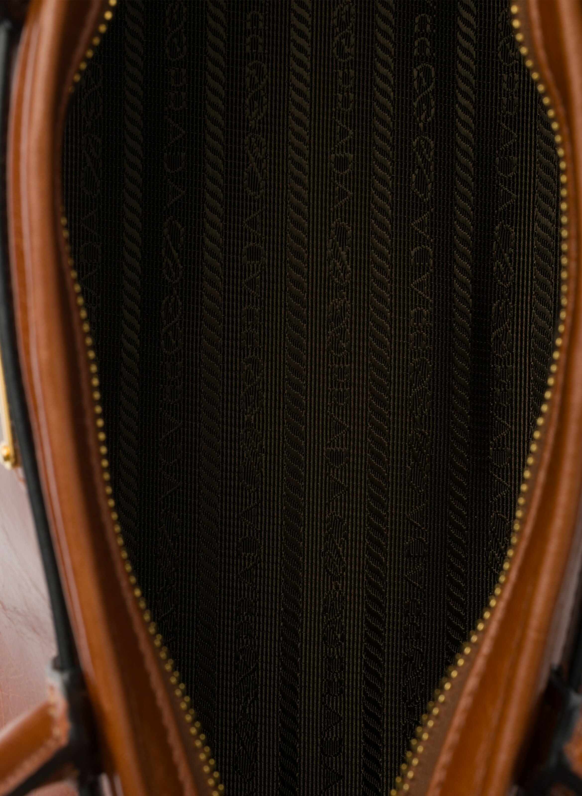 Sac à main prada bonnie en cuir PRADA Marron