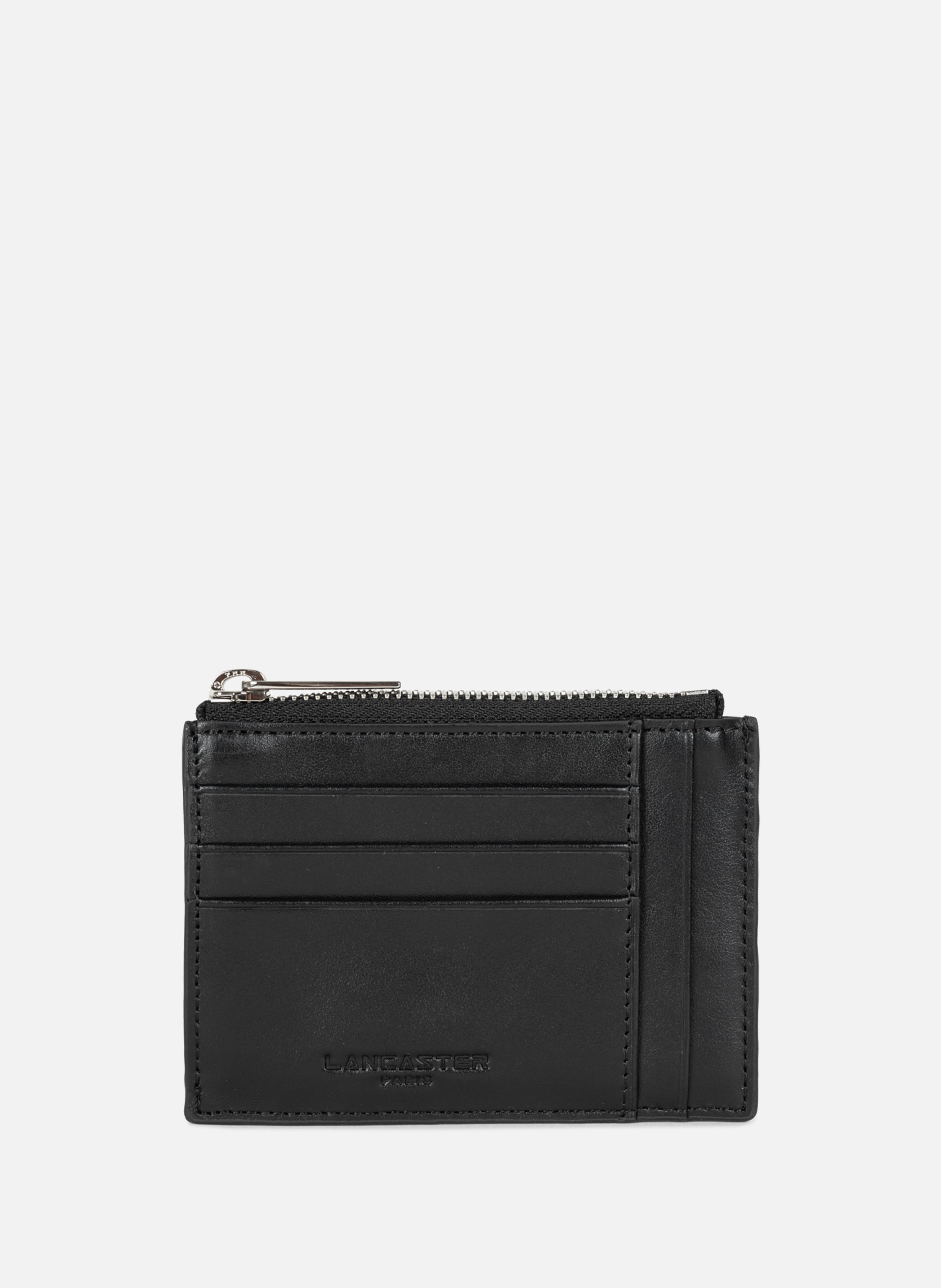 LANCASTER Card holder - Paris PM Black