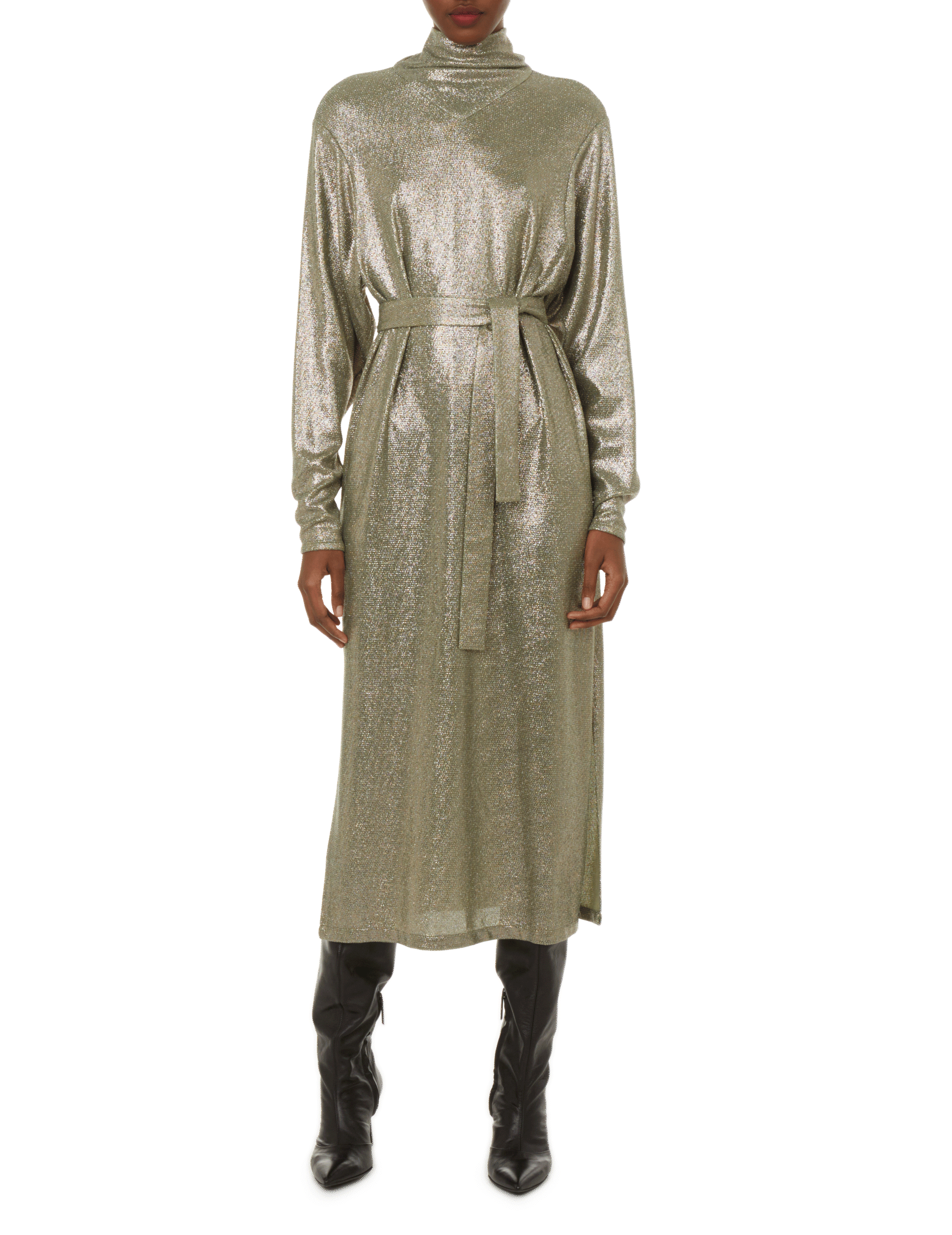 ROSEANNA Glittery maxi dress Blue