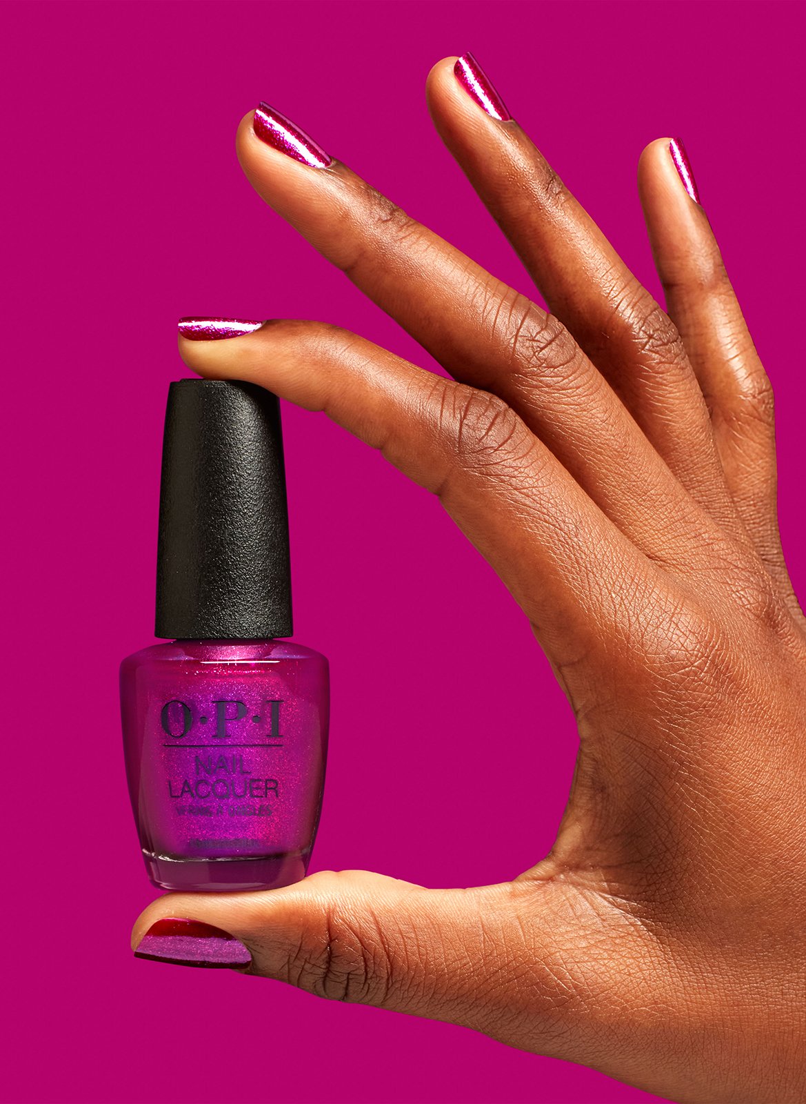 Berry and Bright - Nail Lacquer OPI Rose foncé
