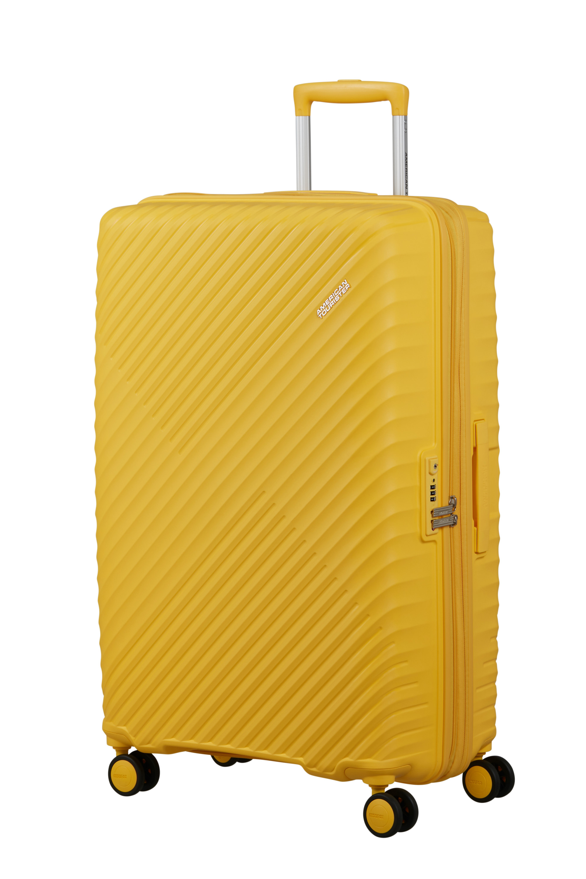 Diablast valise 4 roues taille l AMERICAN TOURISTER Jaune