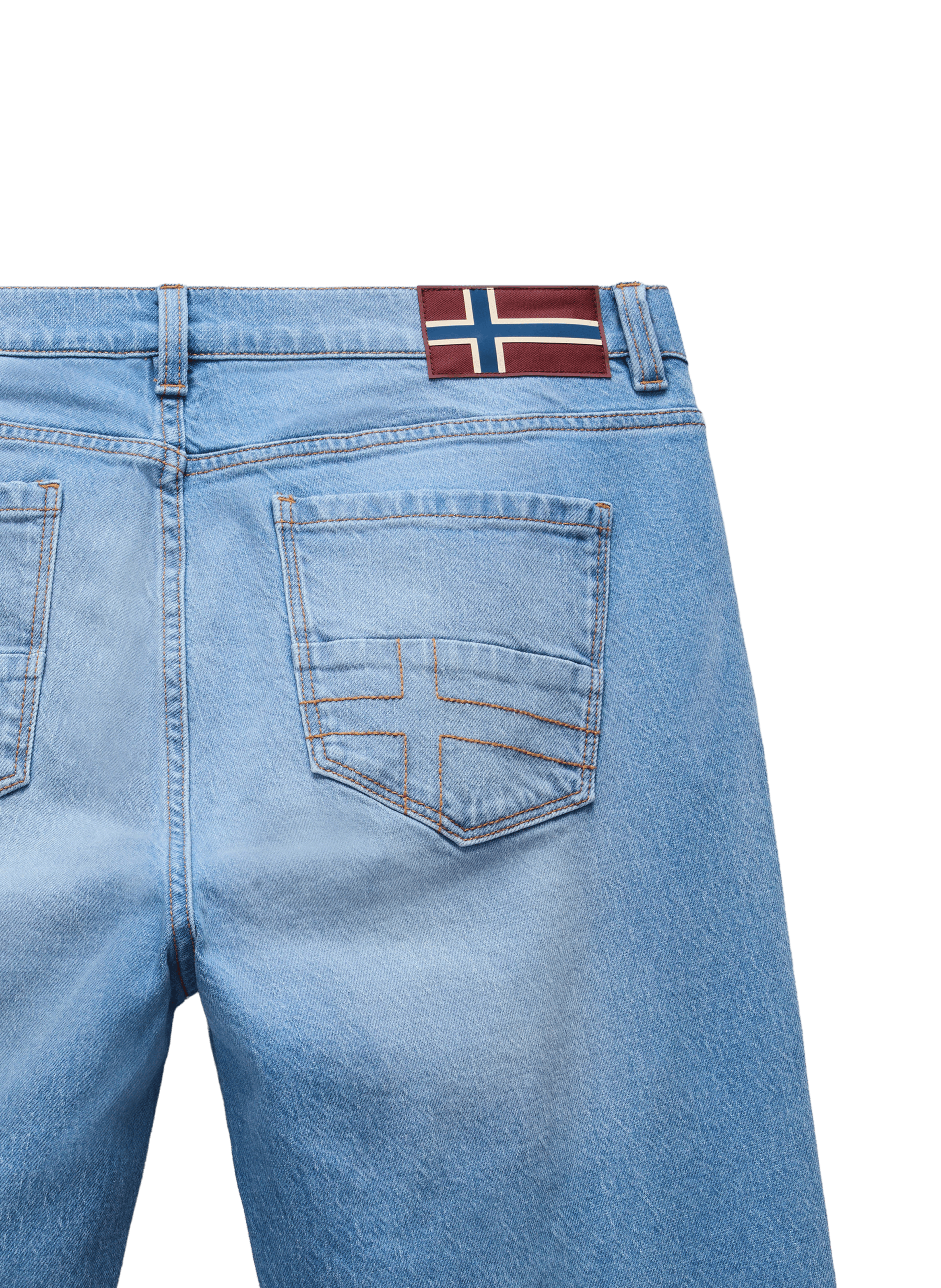 Jean droit Kiene NAPAPIJRI Bleu