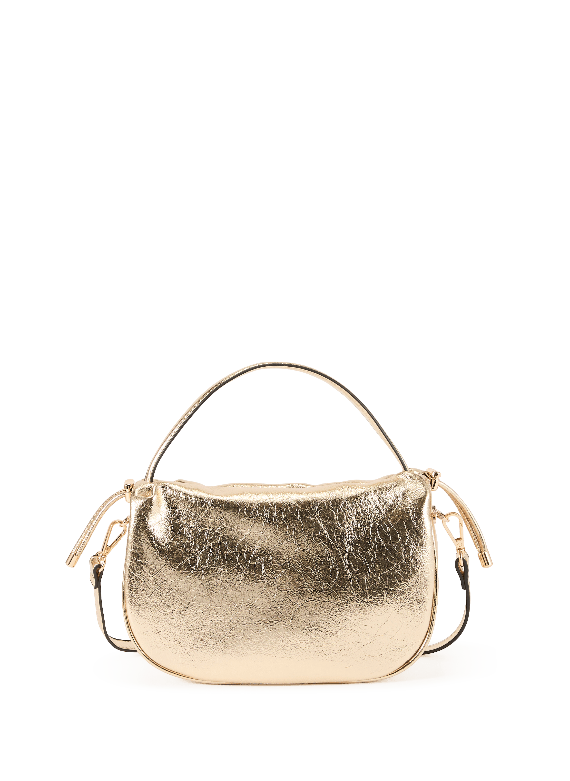 Small solid color handbag AU PRINTEMPS PARIS Golden