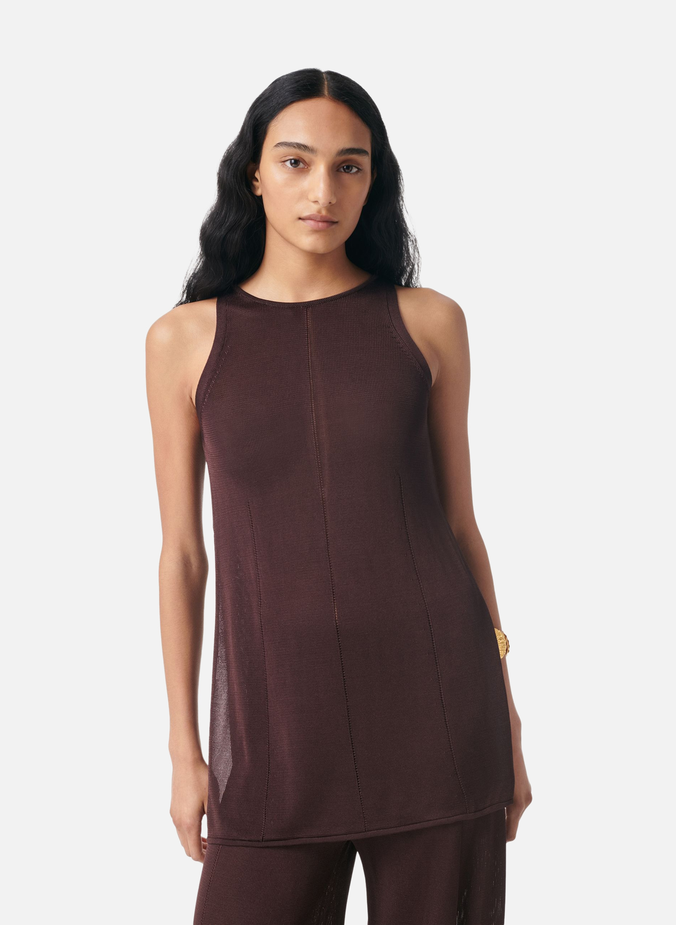 Top ember VANESSA BRUNO Marron