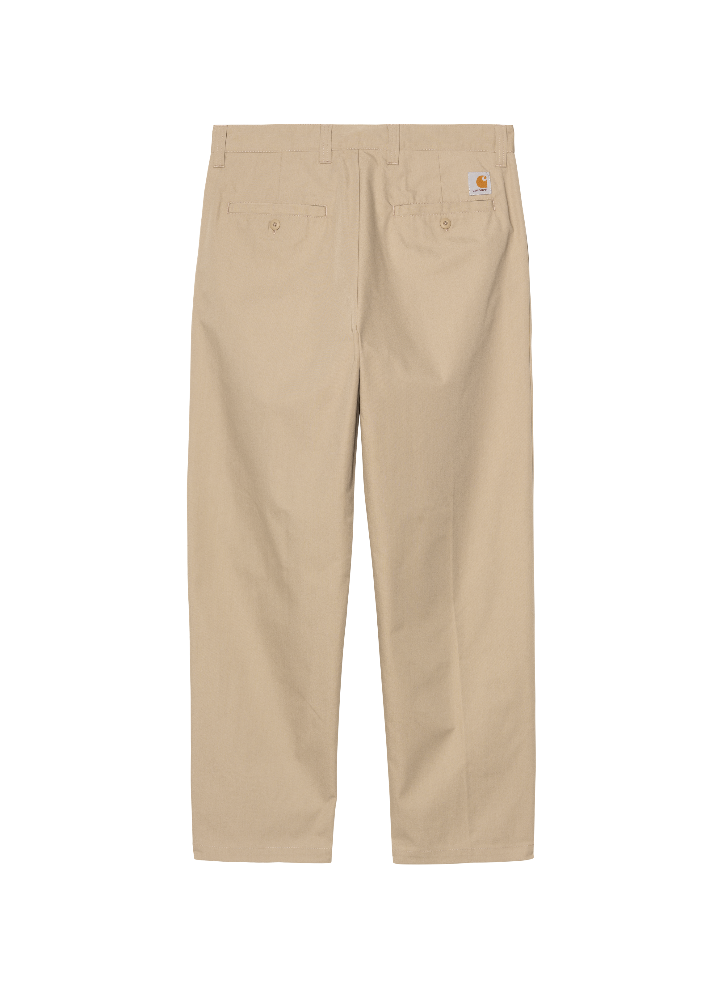 Wide-leg trousers in solid color CARHARTT WIP Beige