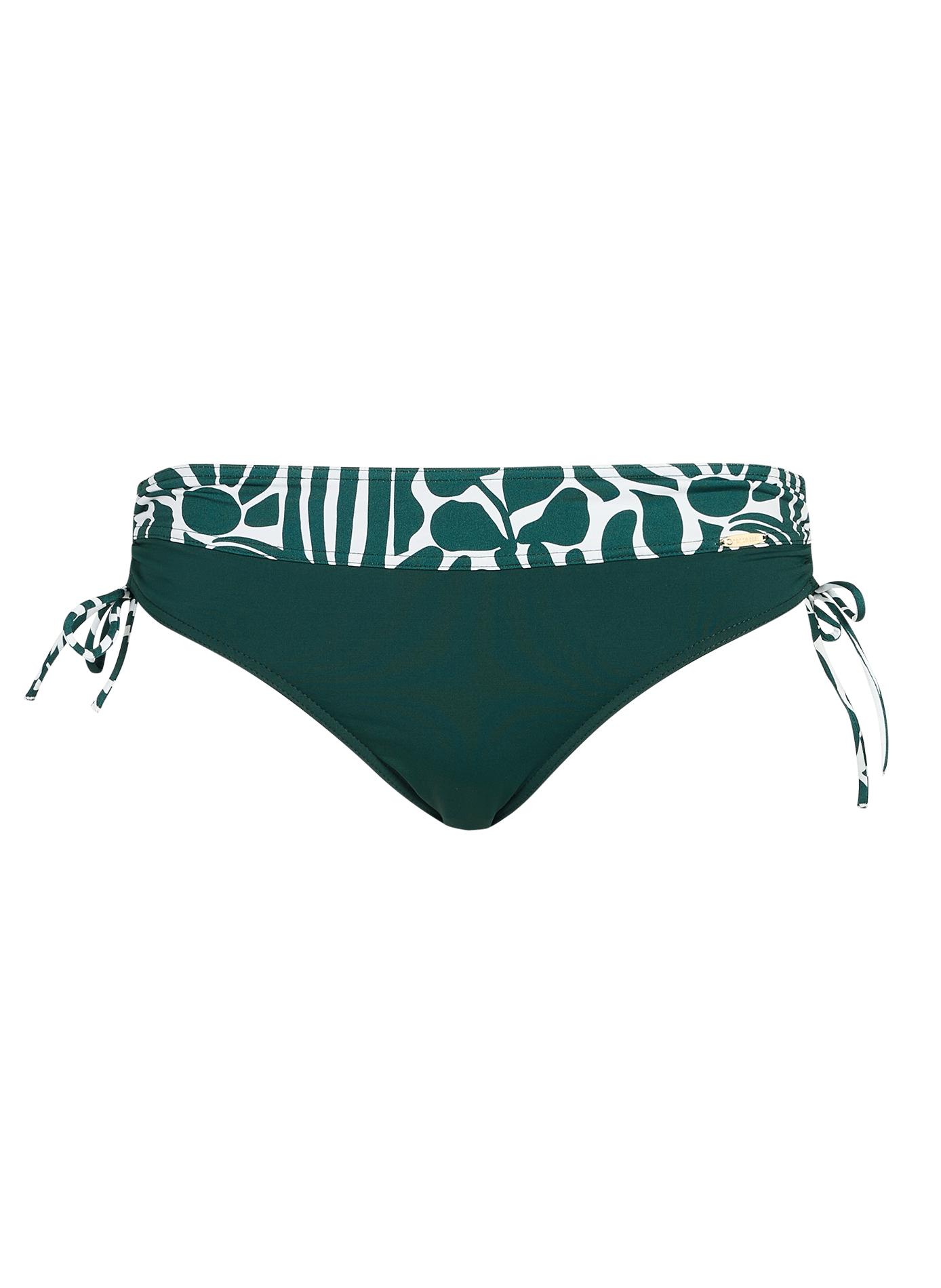 Bas de maillot de bain taille contrastante GRAIN DE SABLE Multicolore