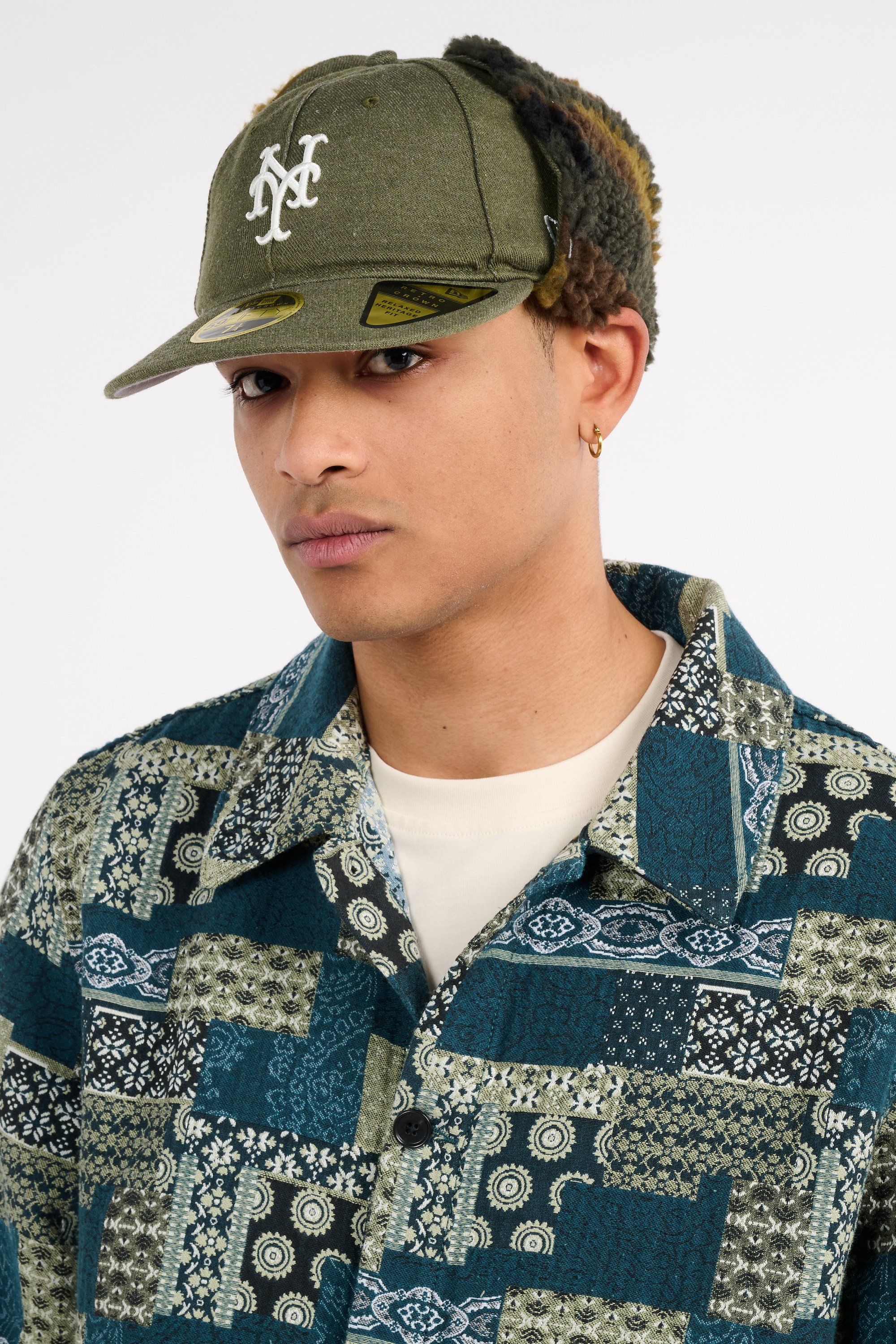 Casquette camo dog ear 59fifty NEW ERA Bleu