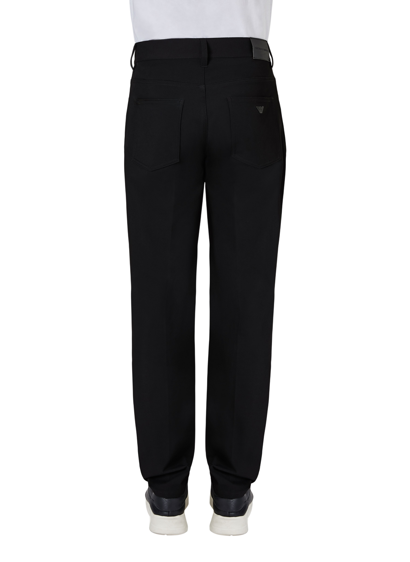 Plain trousers EMPORIO ARMANI Black
