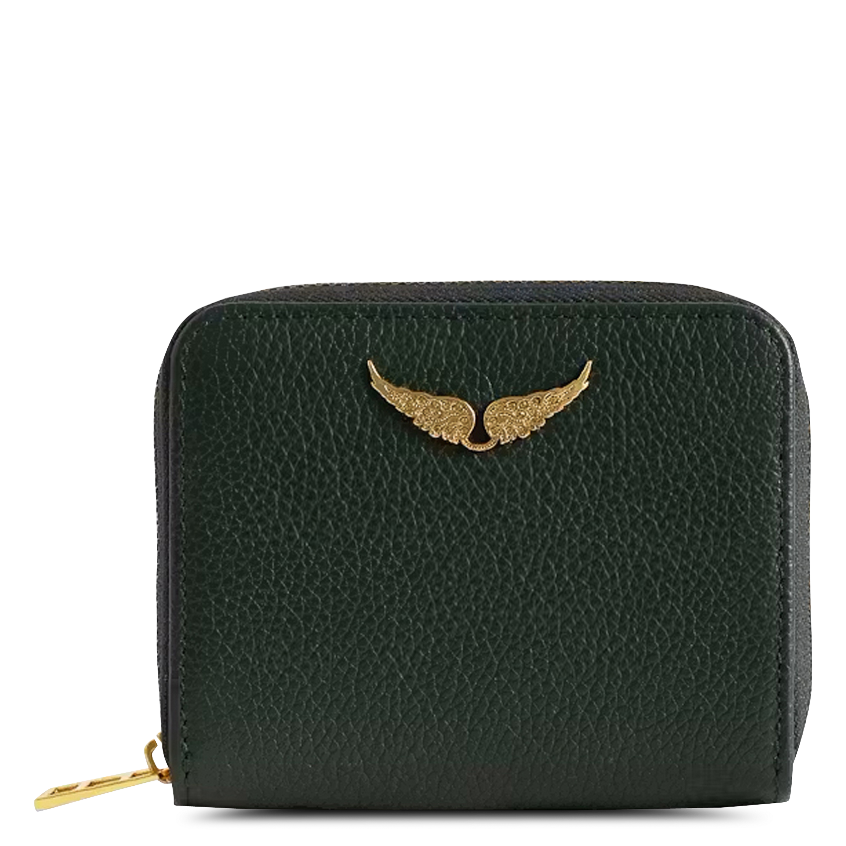 Portefeuille en cuir mini zv  Emerald