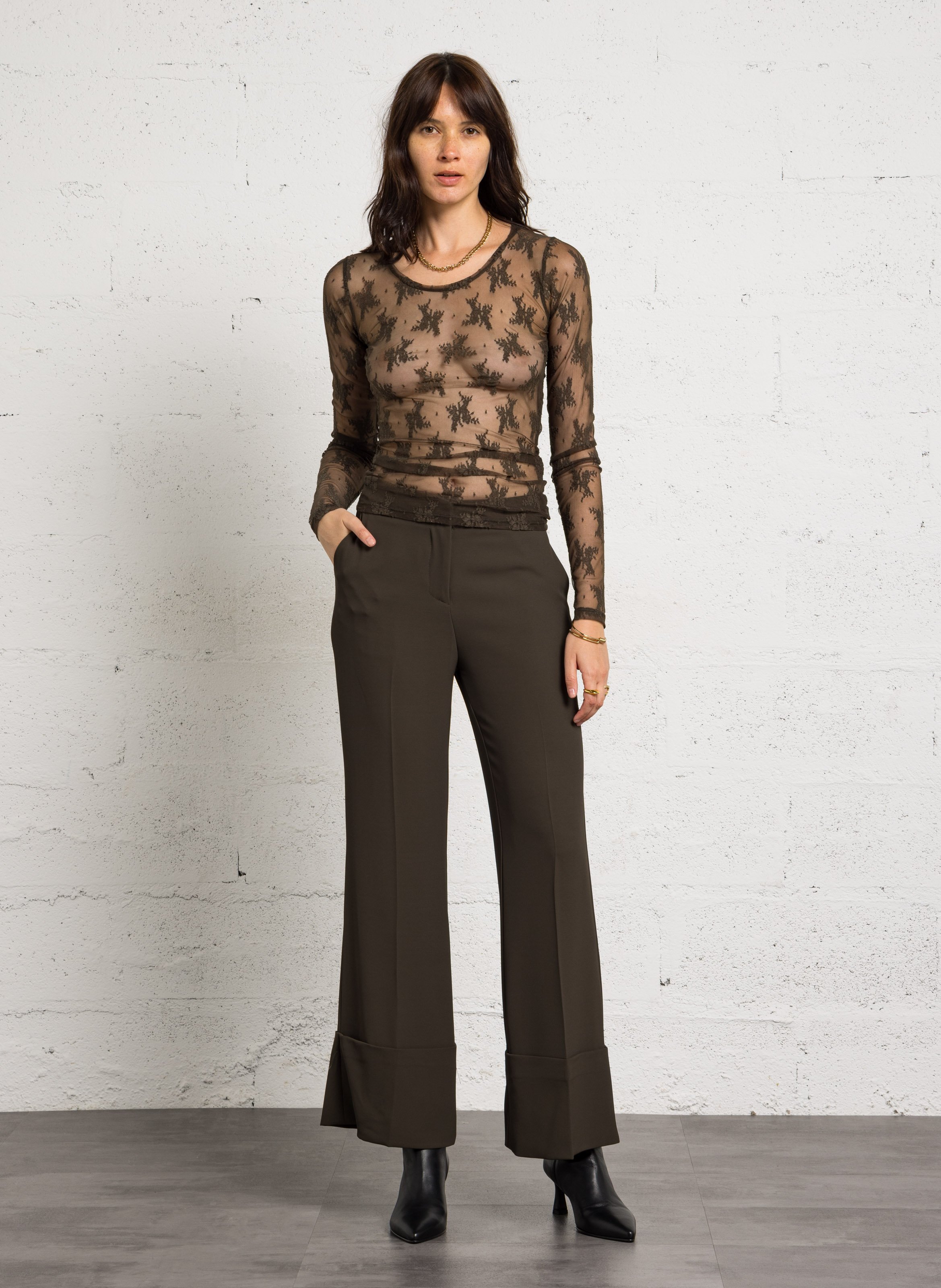 Bottines en cuir audrey BOBBIES Noir
