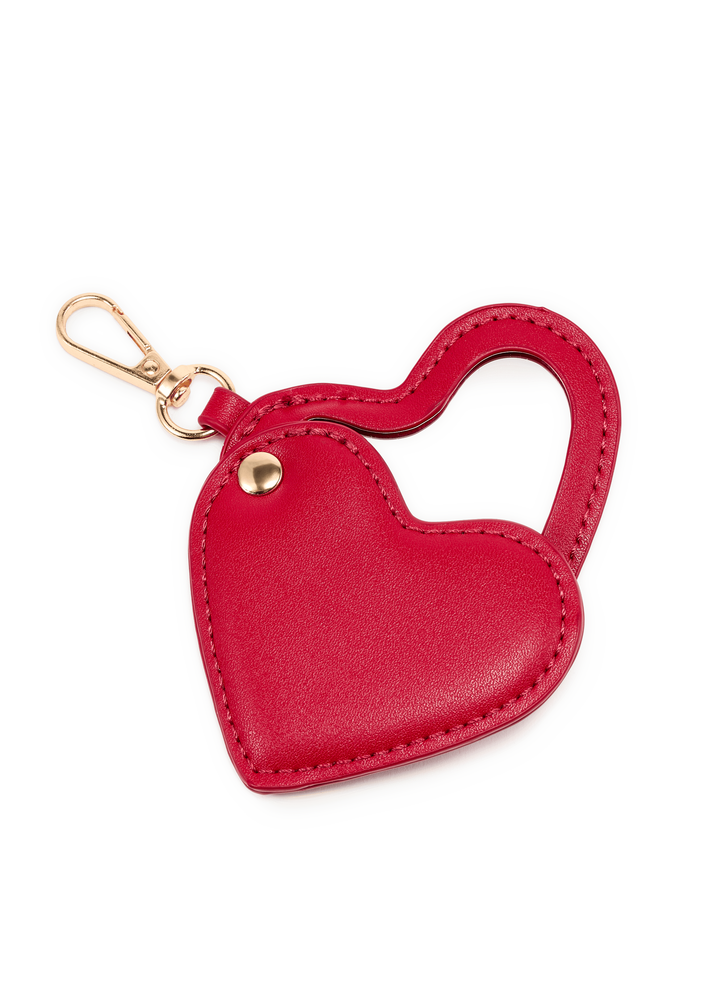 Heart-shaped keychain AU PRINTEMPS PARIS Red