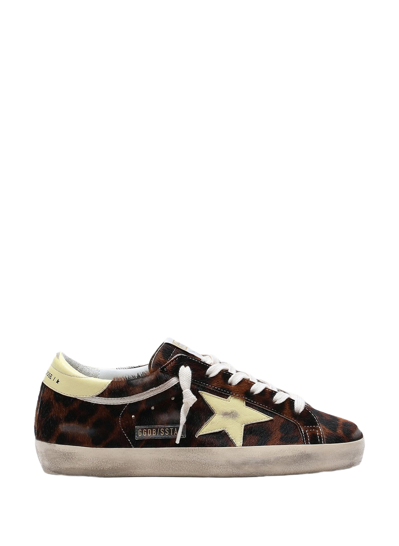 Low-top leather sneakers GOLDEN GOOSE Multicolour
