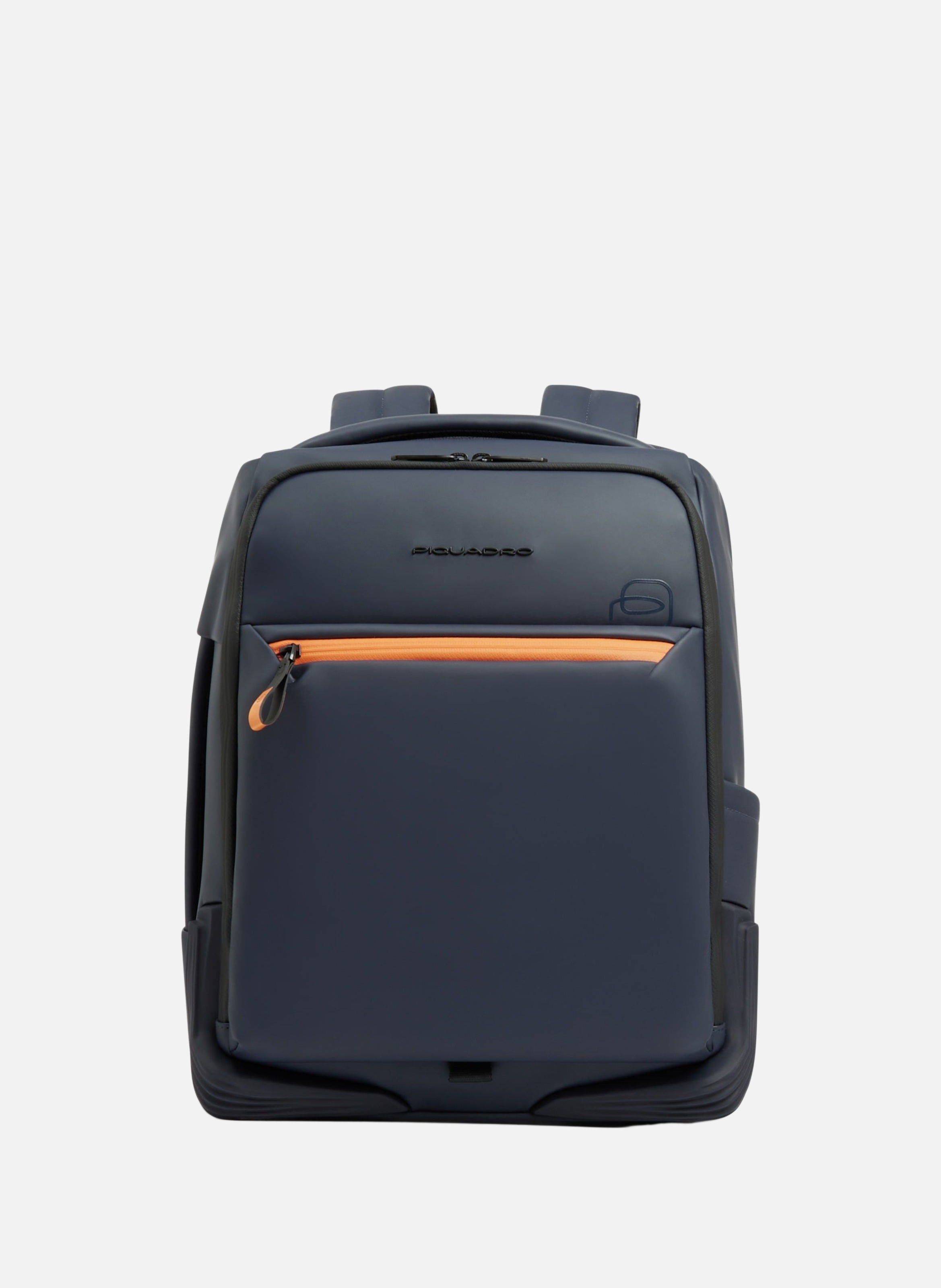Water resistant travel laptop backpack 15,6" PIQUADRO Blue
