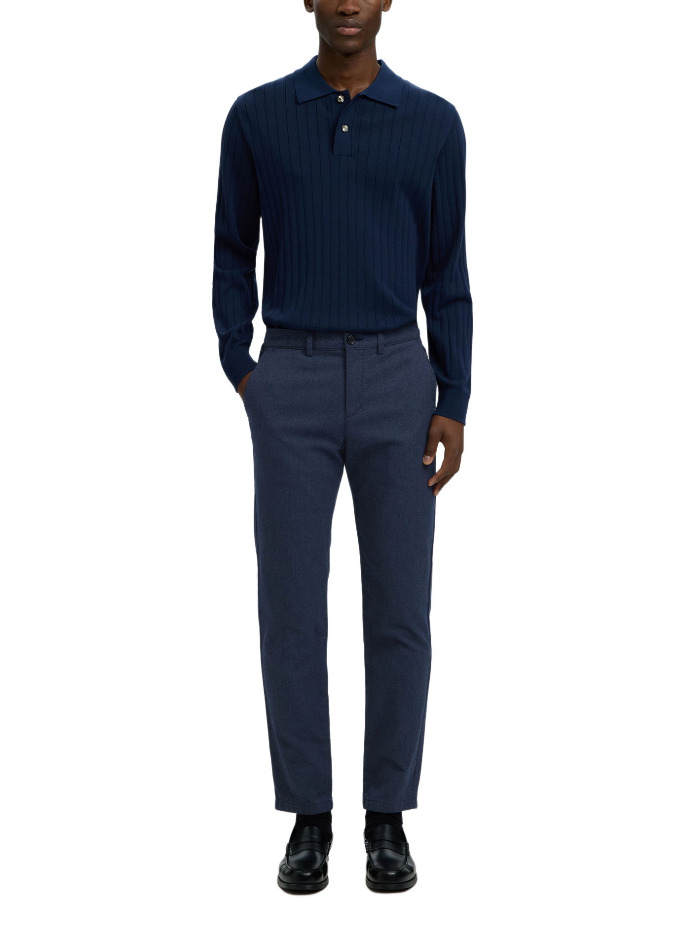 Schmale Hose | Blau SELECTED Herren