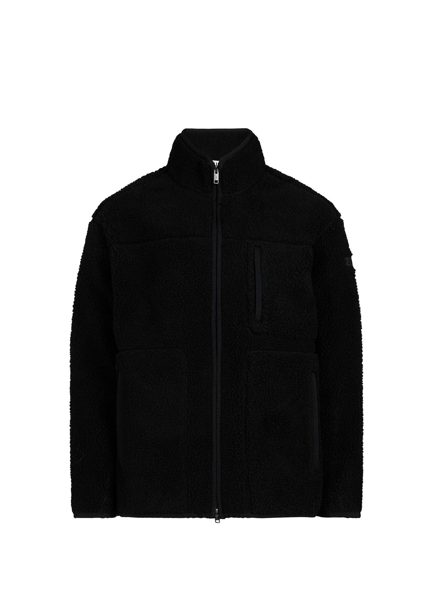 Oversized high-neck jacket AIGLE Black