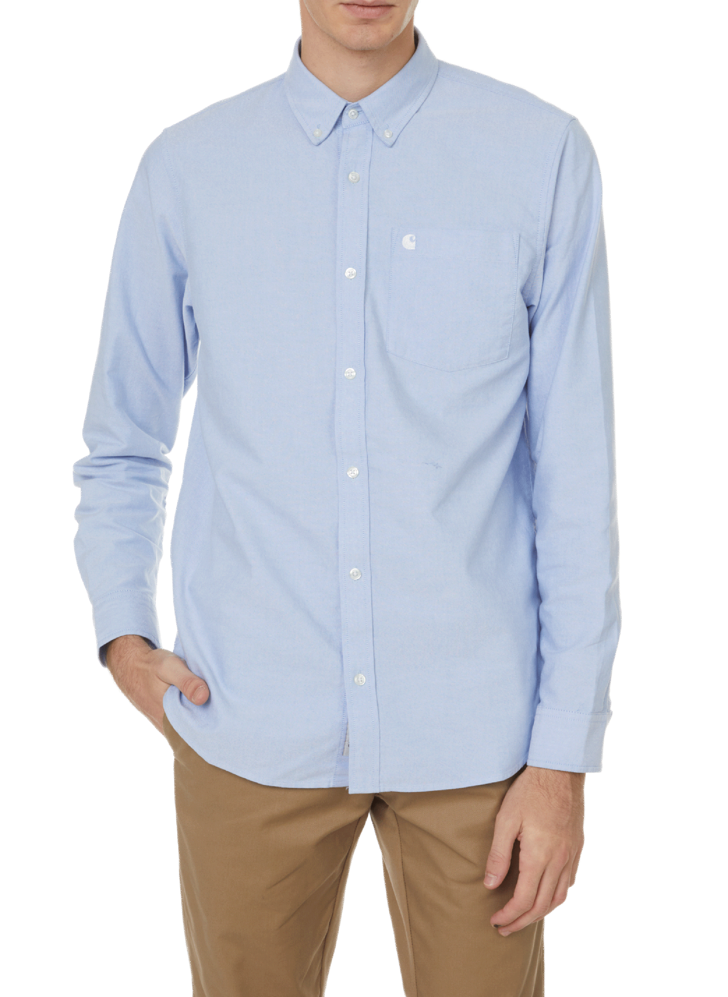 Baumwollhemd CARHARTT WIP Blau