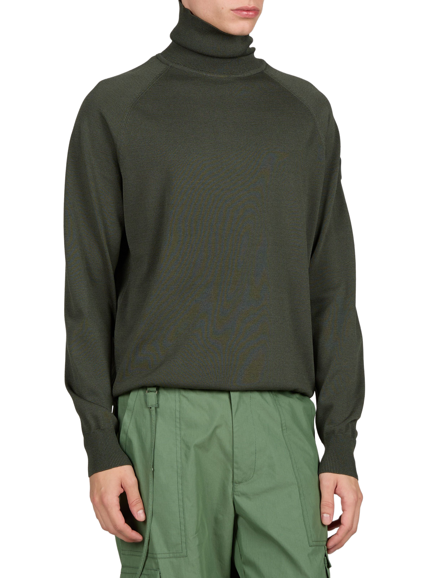 Oren High-Neck Sweater GERTRUDE Green