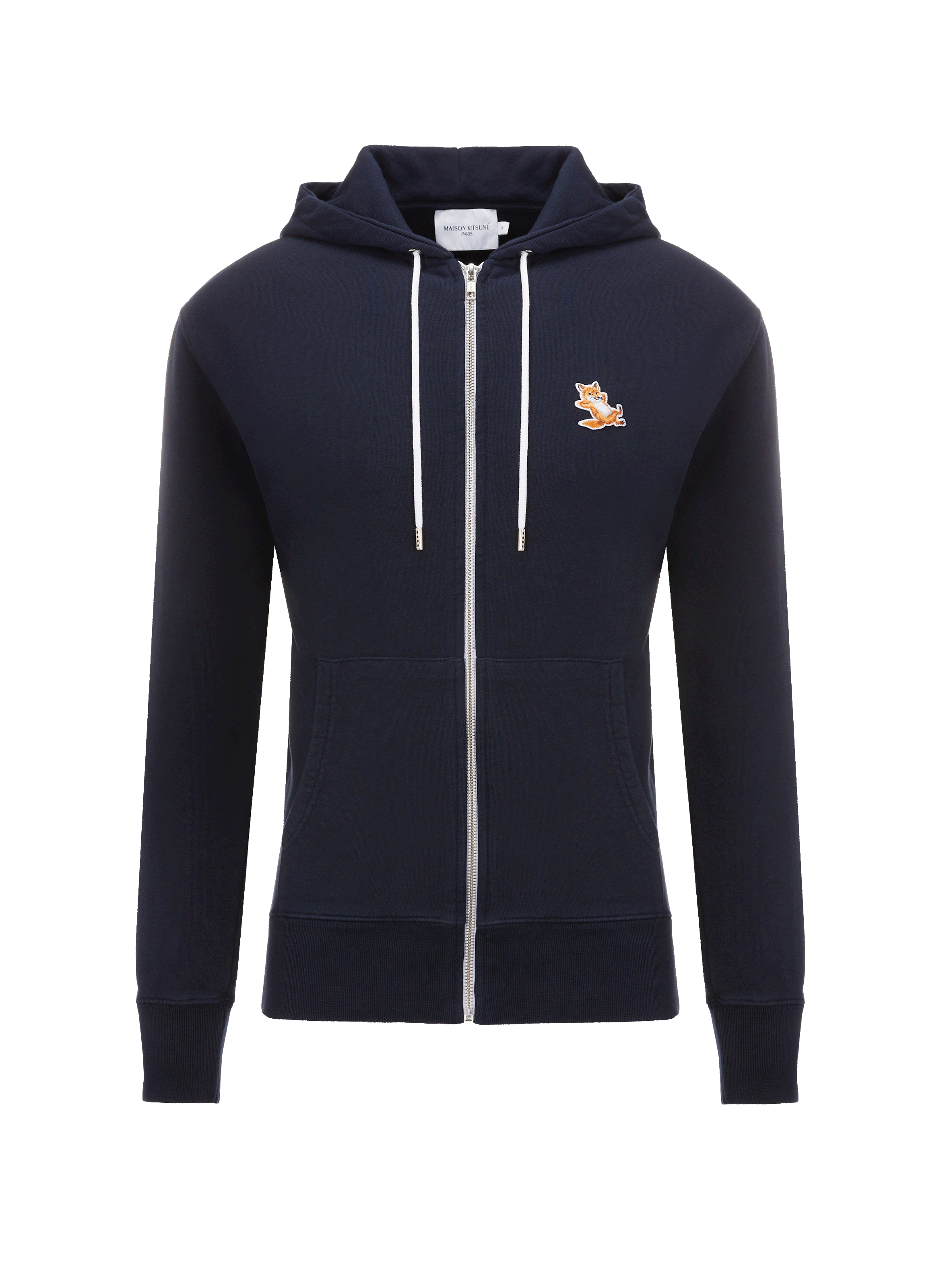 Hoodie zippé Chillax Fox en coton