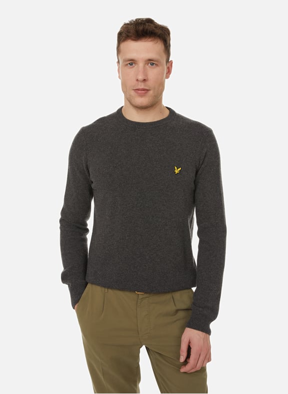 Wool jumper Grey by LYLE & SCOTT LYLE & SCOTT Wool jumper Grey